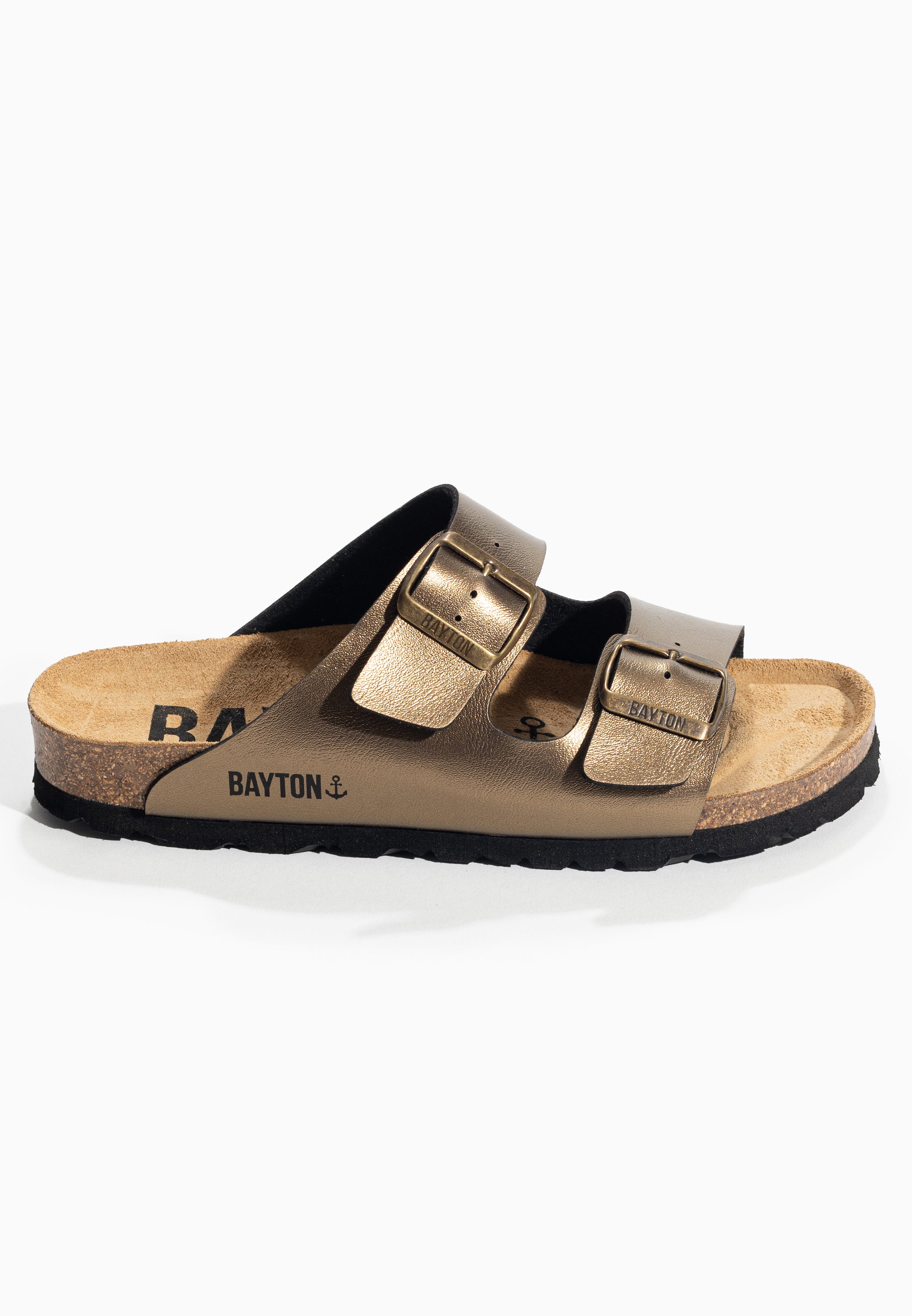 Atlas Bronze 2 Strap Sandals