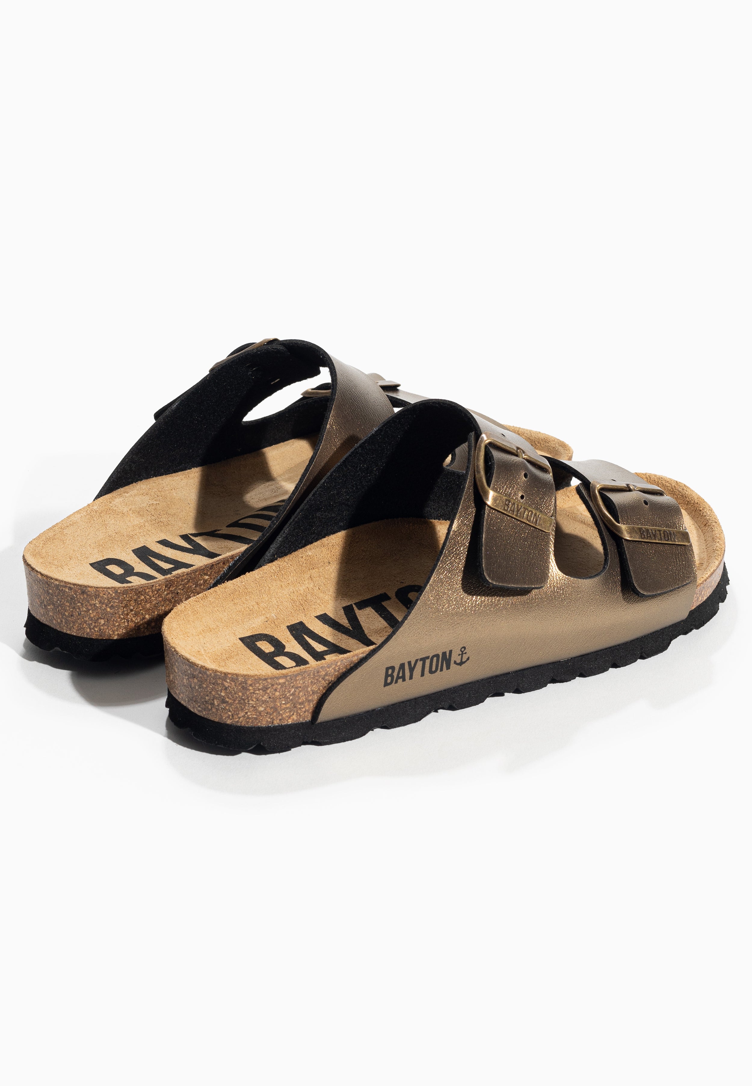 Atlas Bronze 2 Strap Sandals