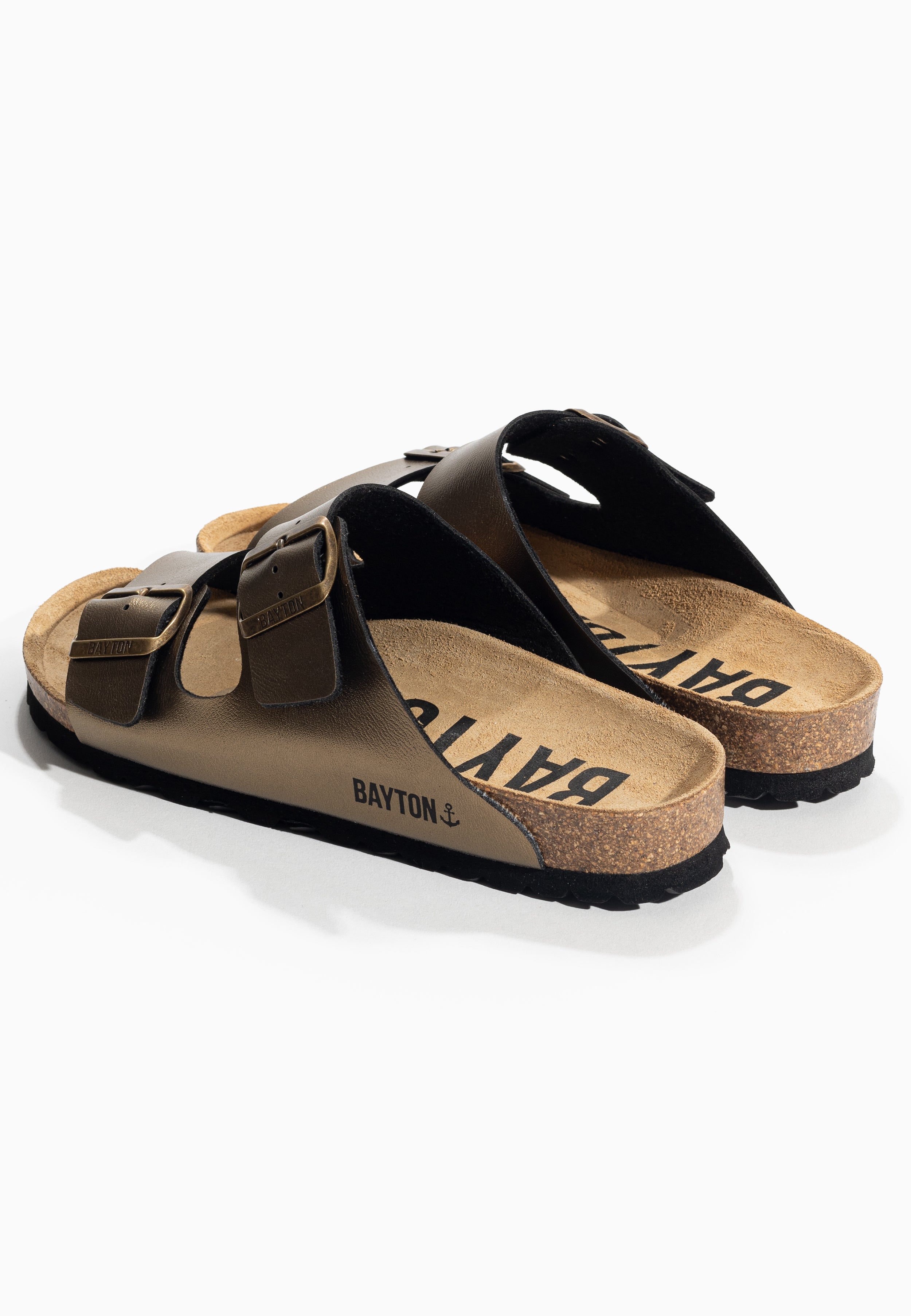 Atlas Bronze 2 Strap Sandals