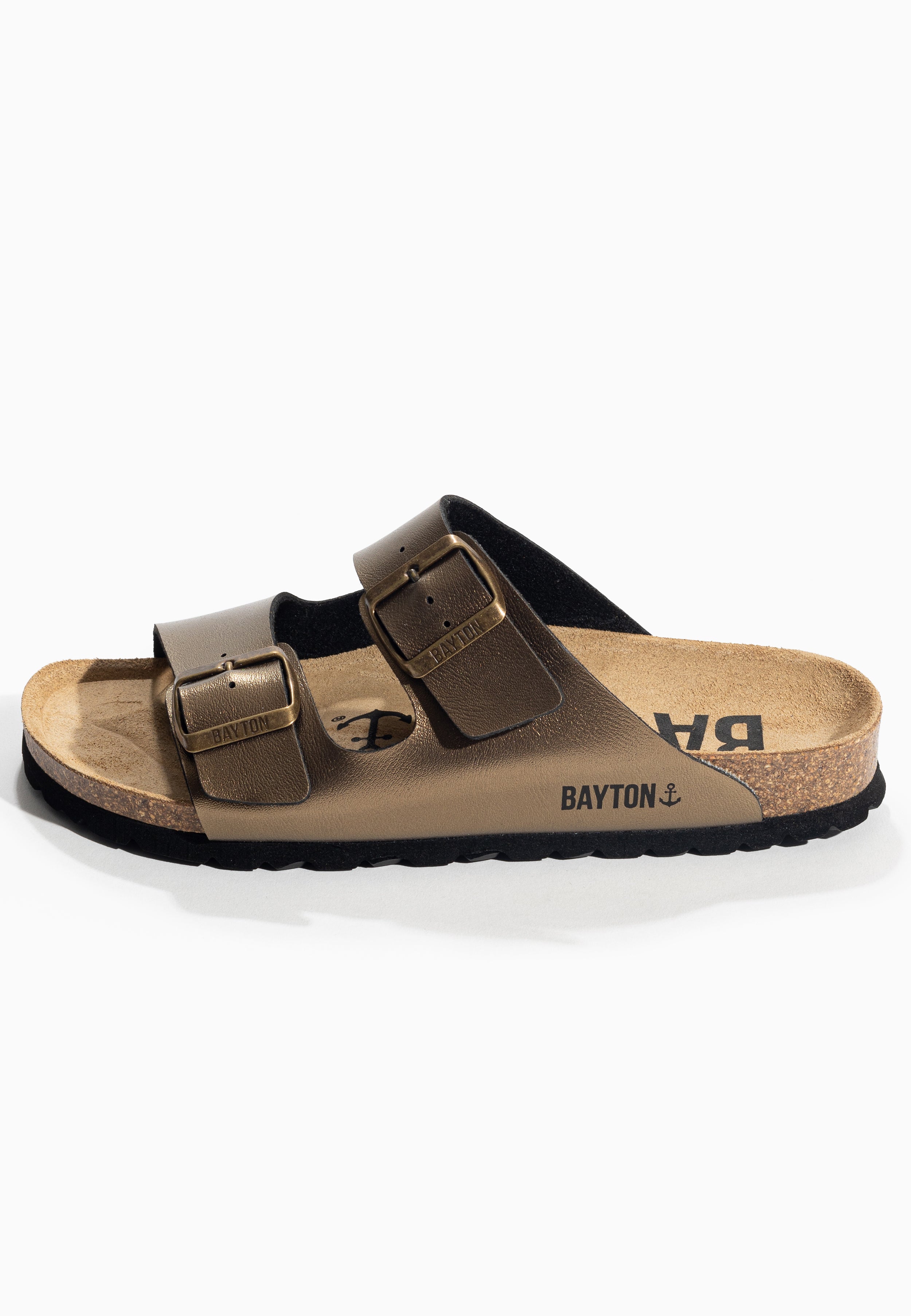 Atlas Bronze 2 Strap Sandals