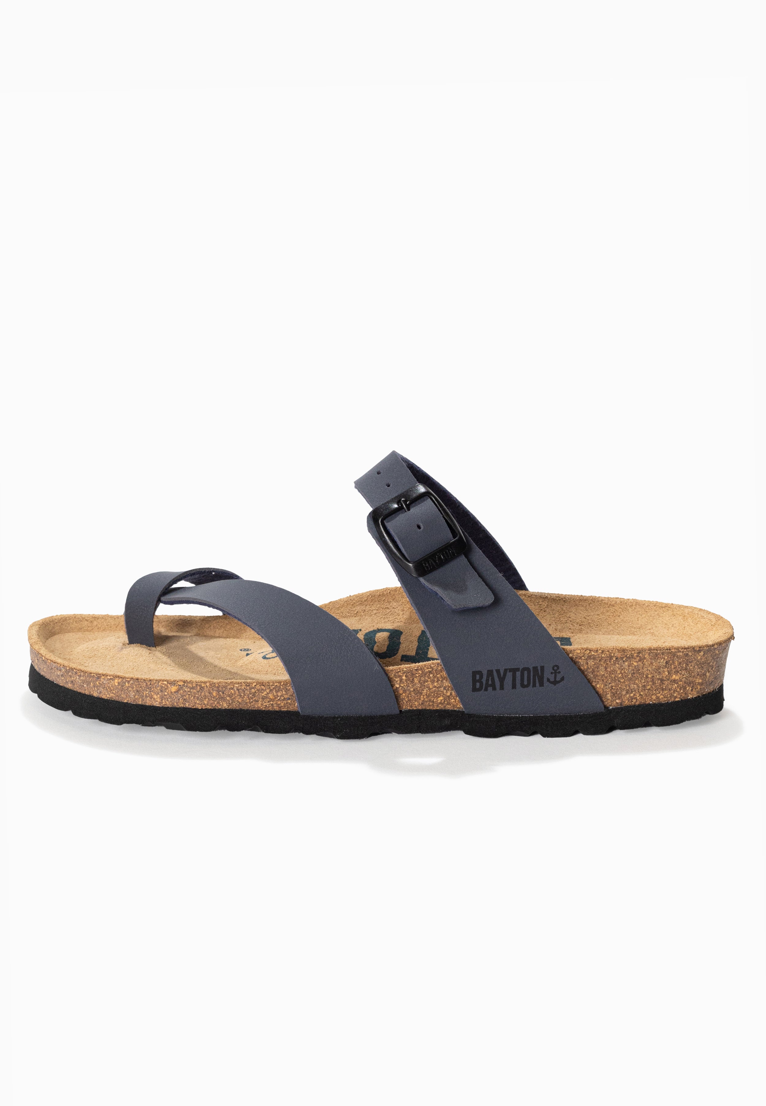 Diane Anthracite Toe-Thong Sandals