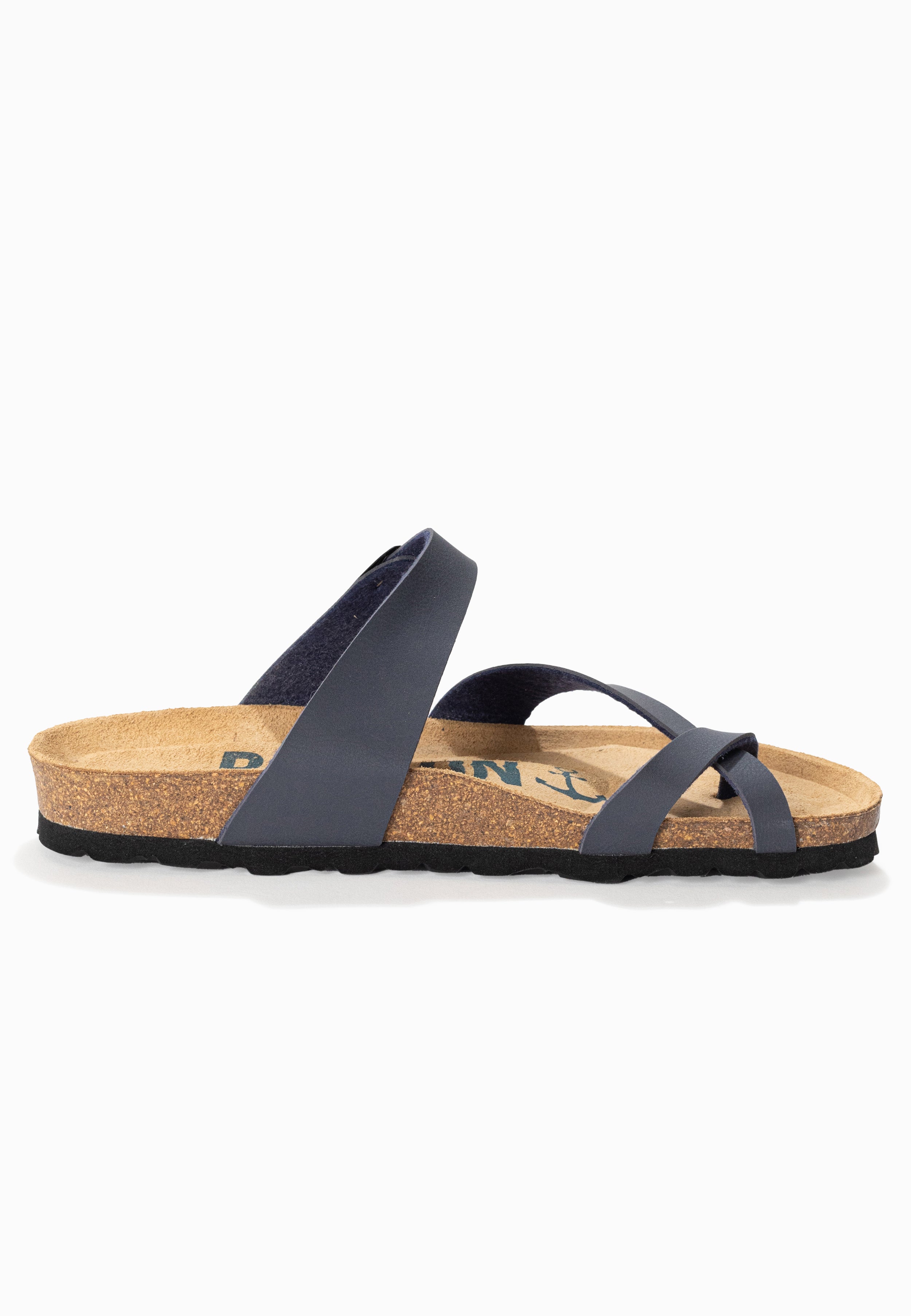 Diane Anthracite Toe-Thong Sandals