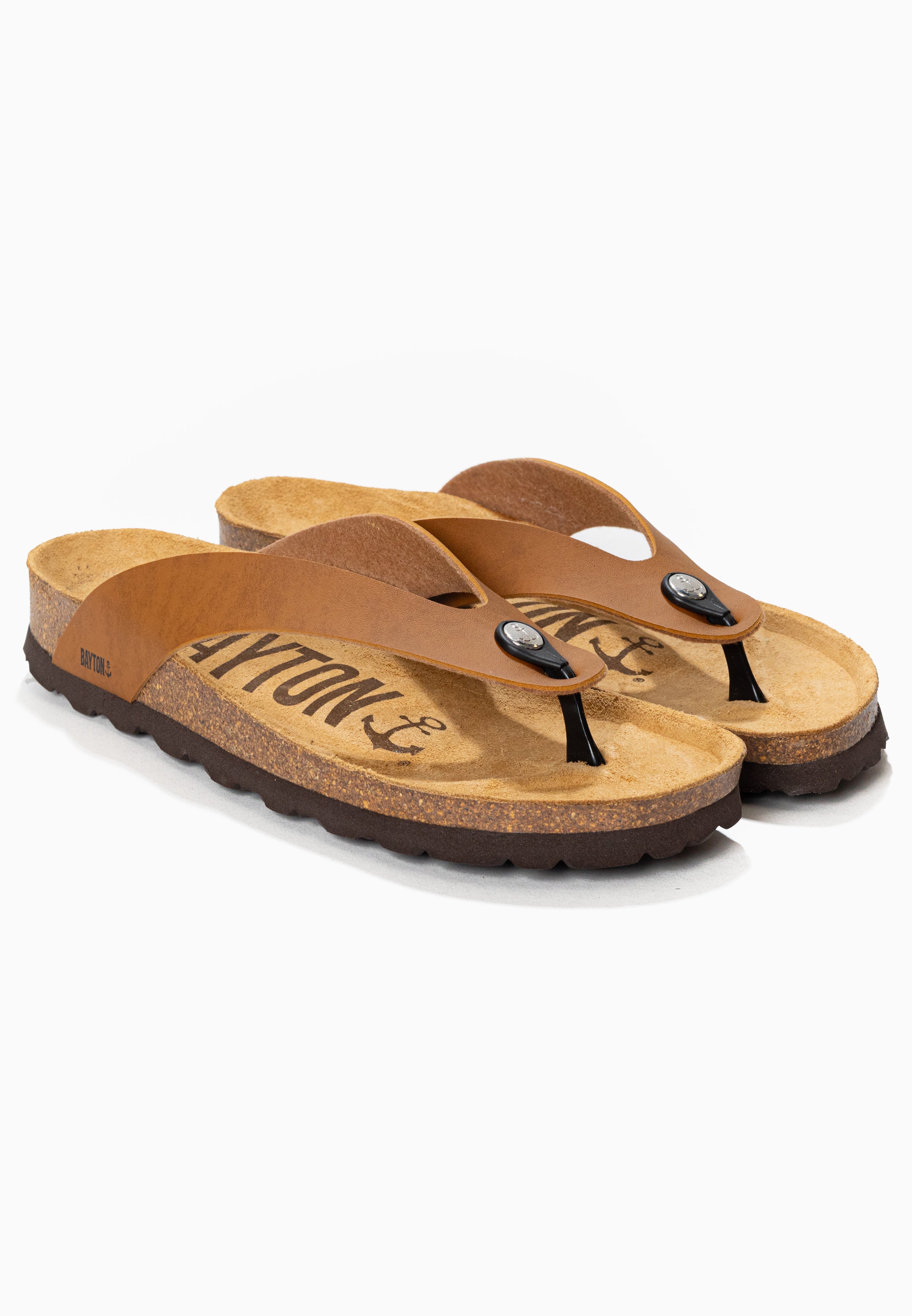 Lucca Camel Toe Sandals