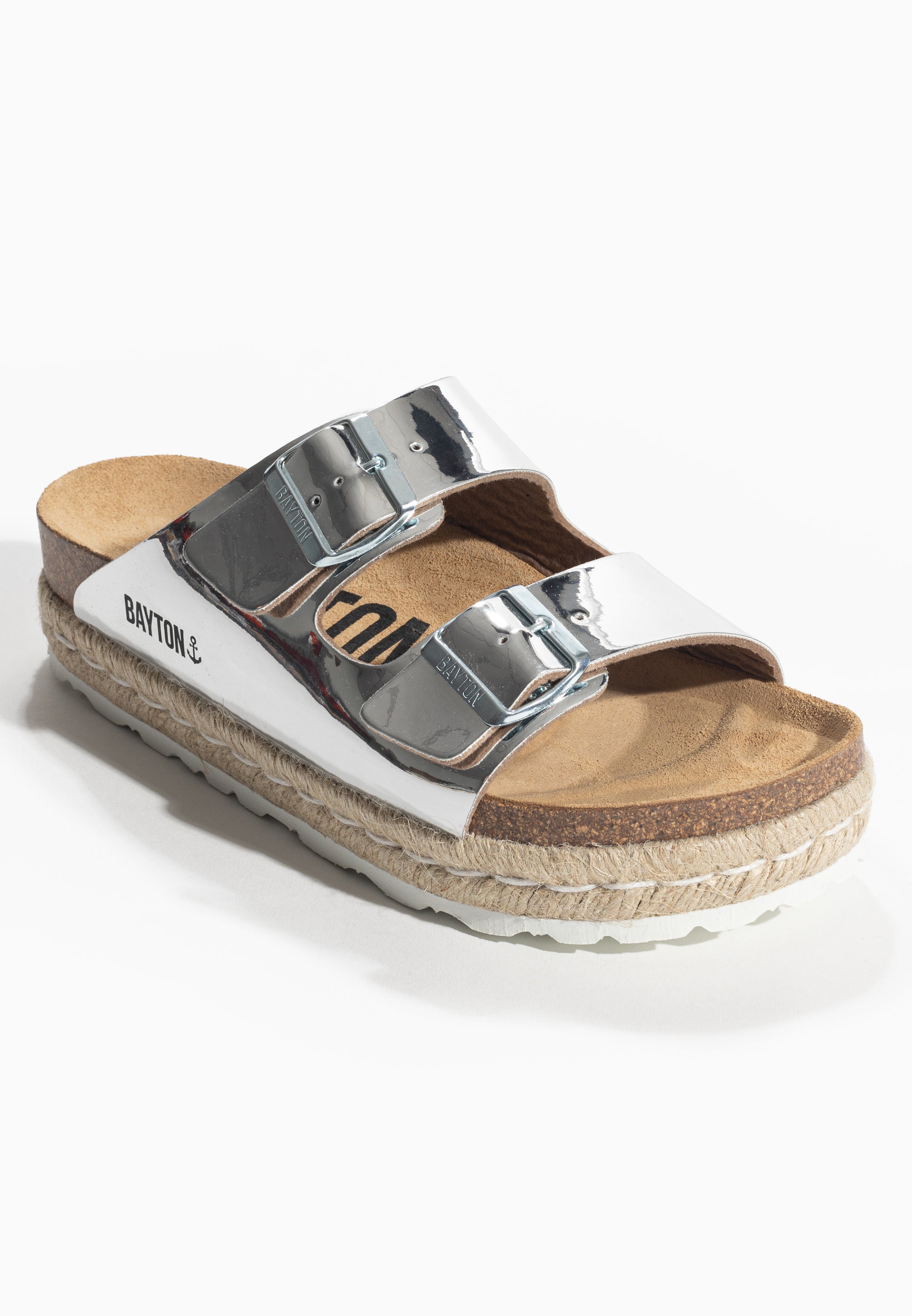 Alcee Silver Platform Sandals