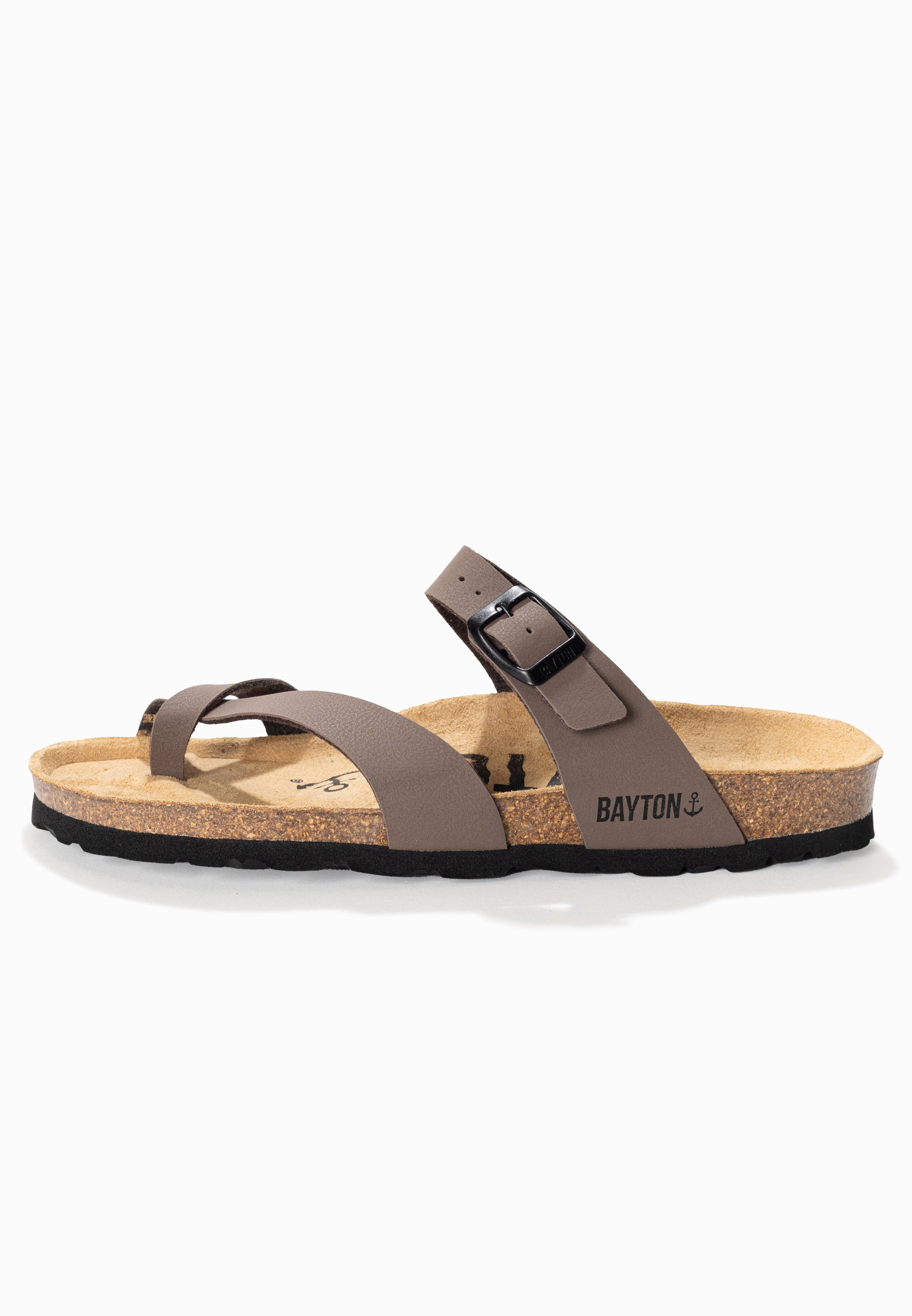 Diane Taupe Toe-Strap Sandals