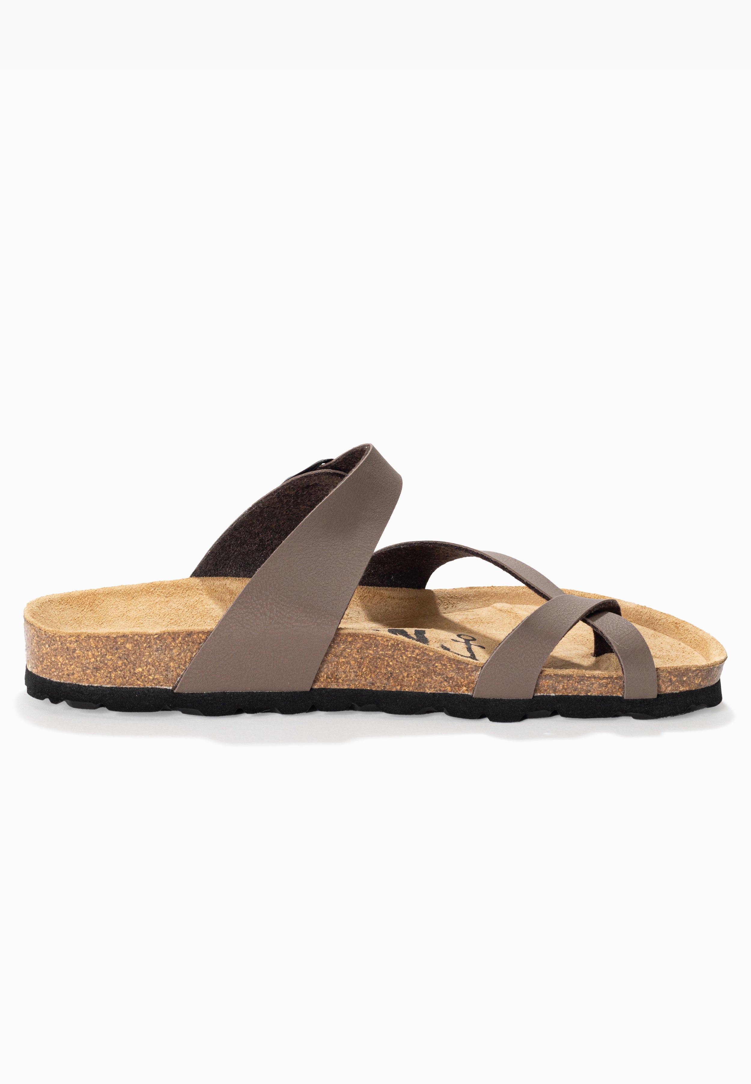 Diane Taupe Toe-Strap Sandals