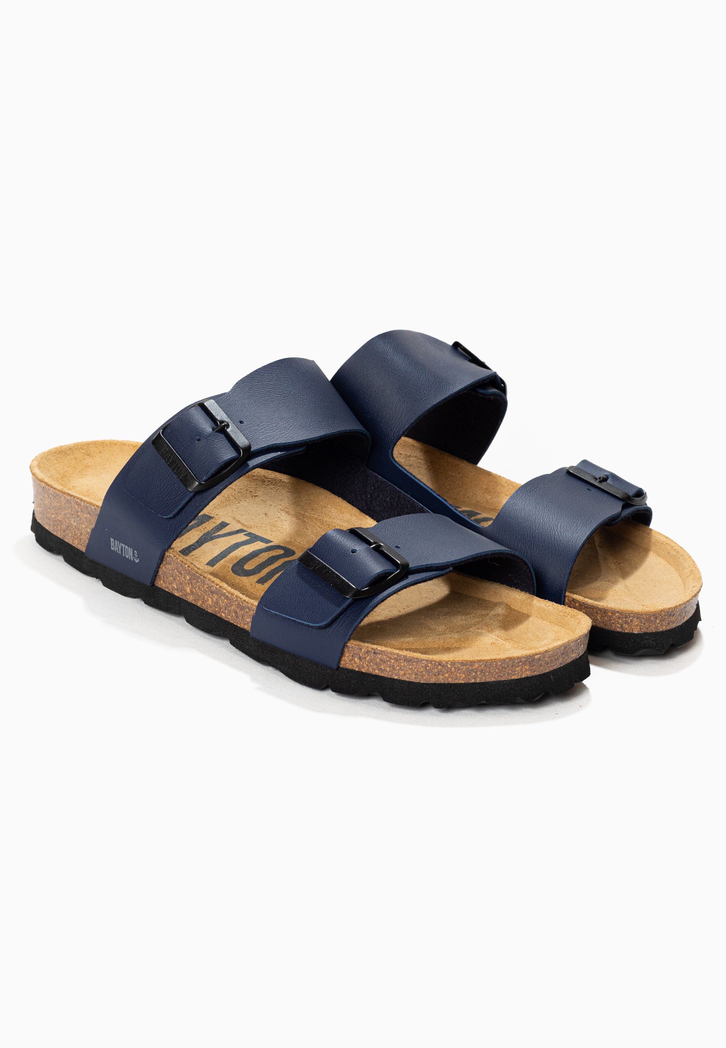 Ilithyie Navy Blue 2 Strap Sandals