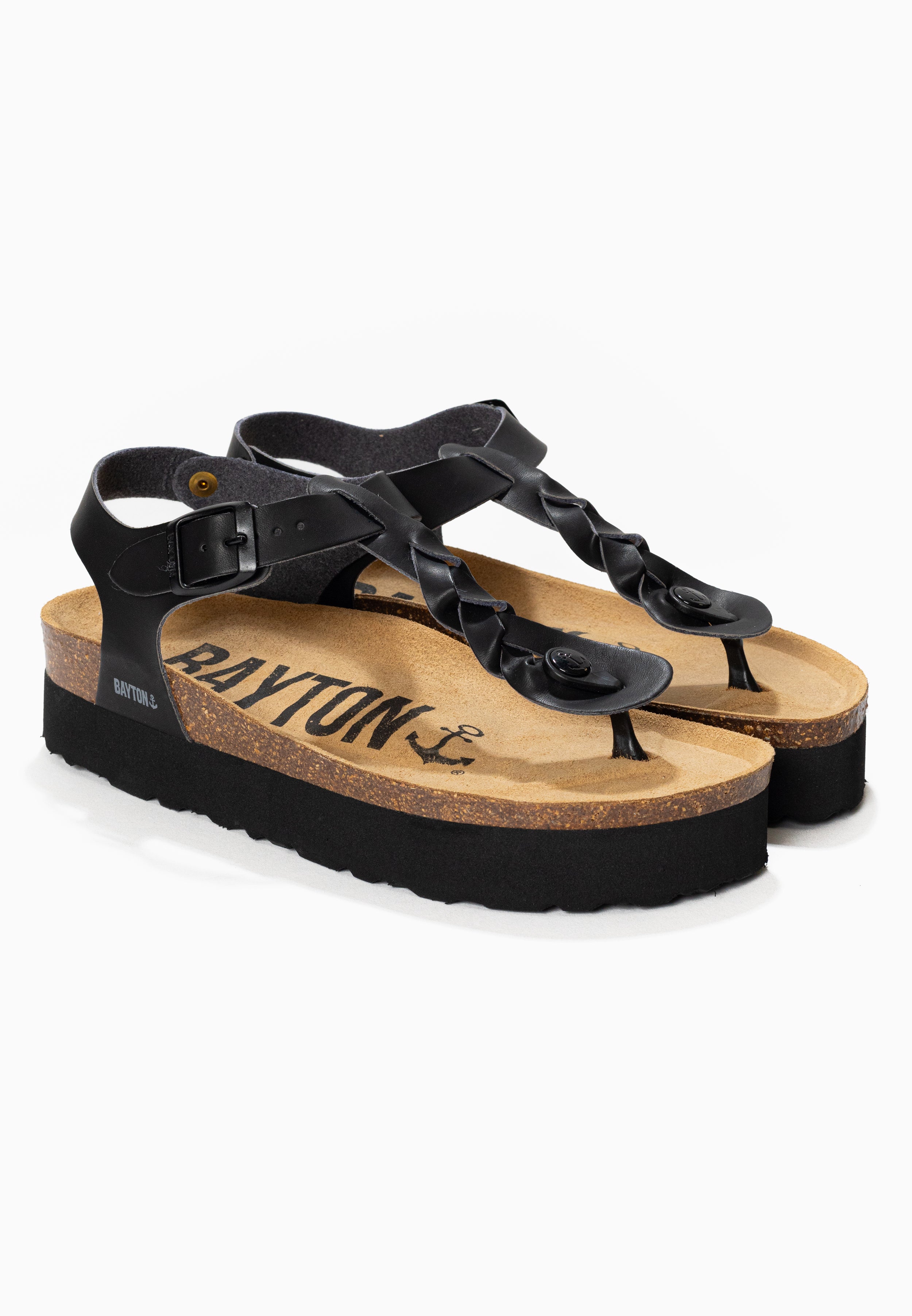 Sandalias Badajoz Negro