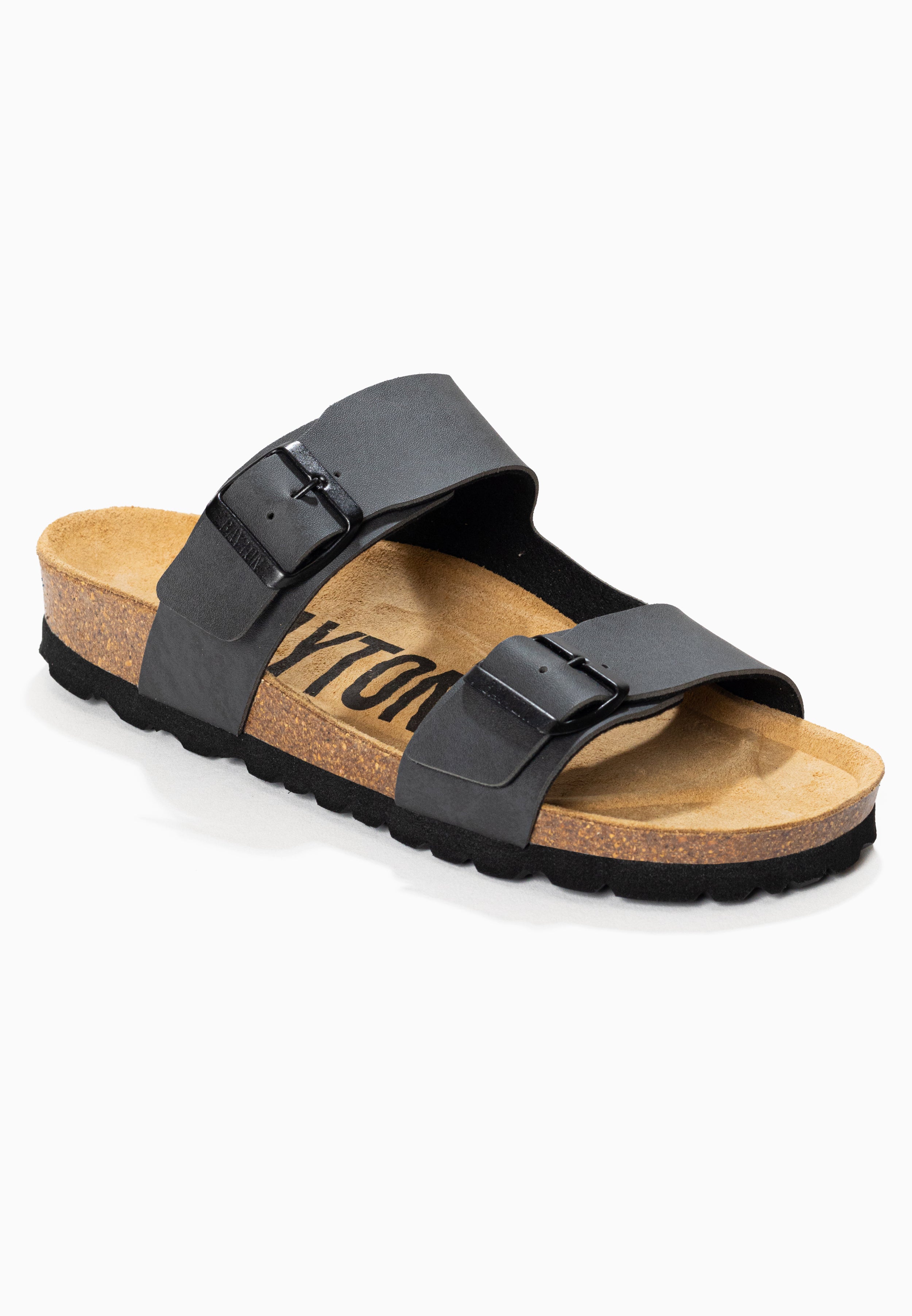 Ilithyie Anthracite 2 Strap Sandals