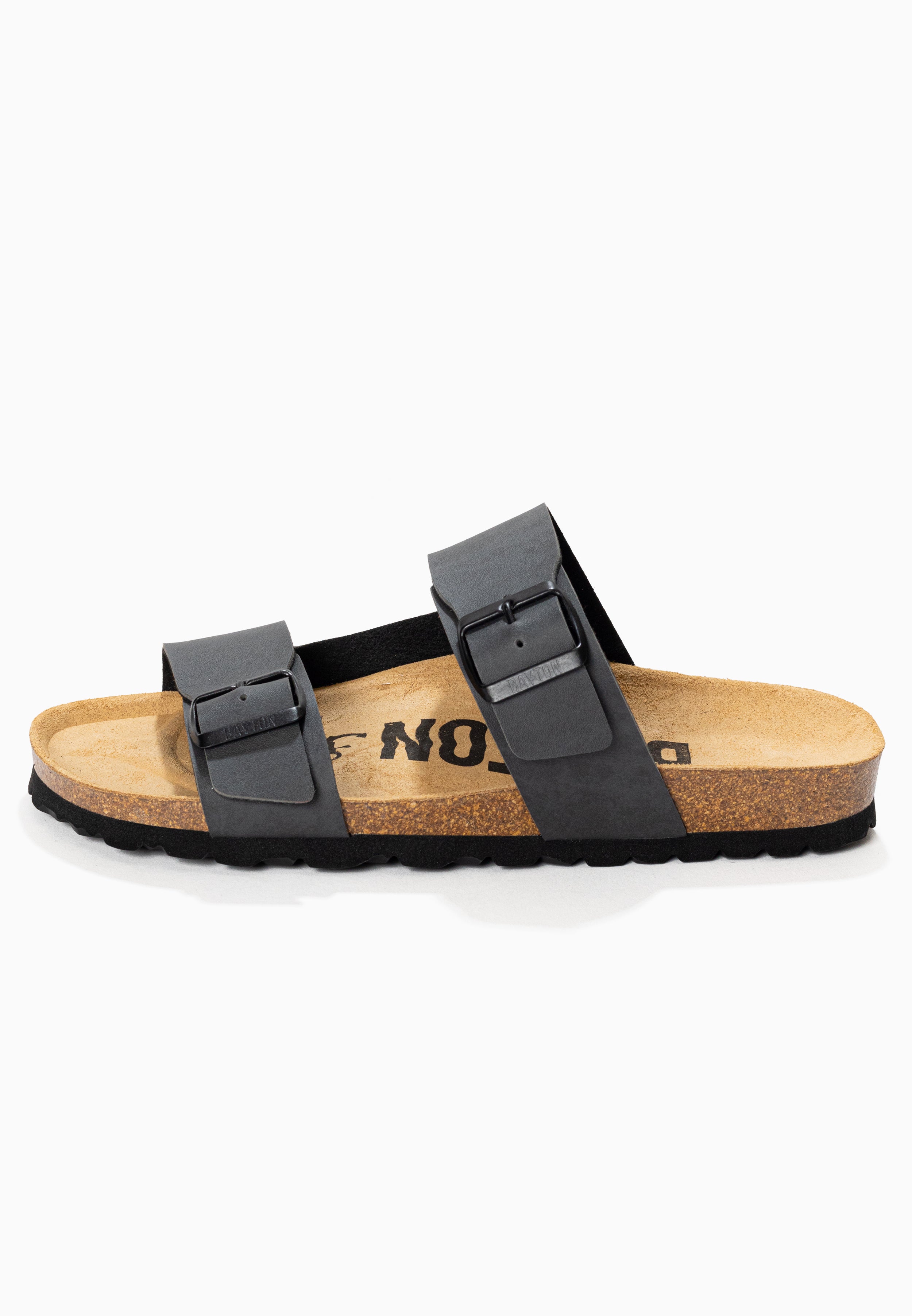 Ilithyie Anthracite 2 Strap Sandals