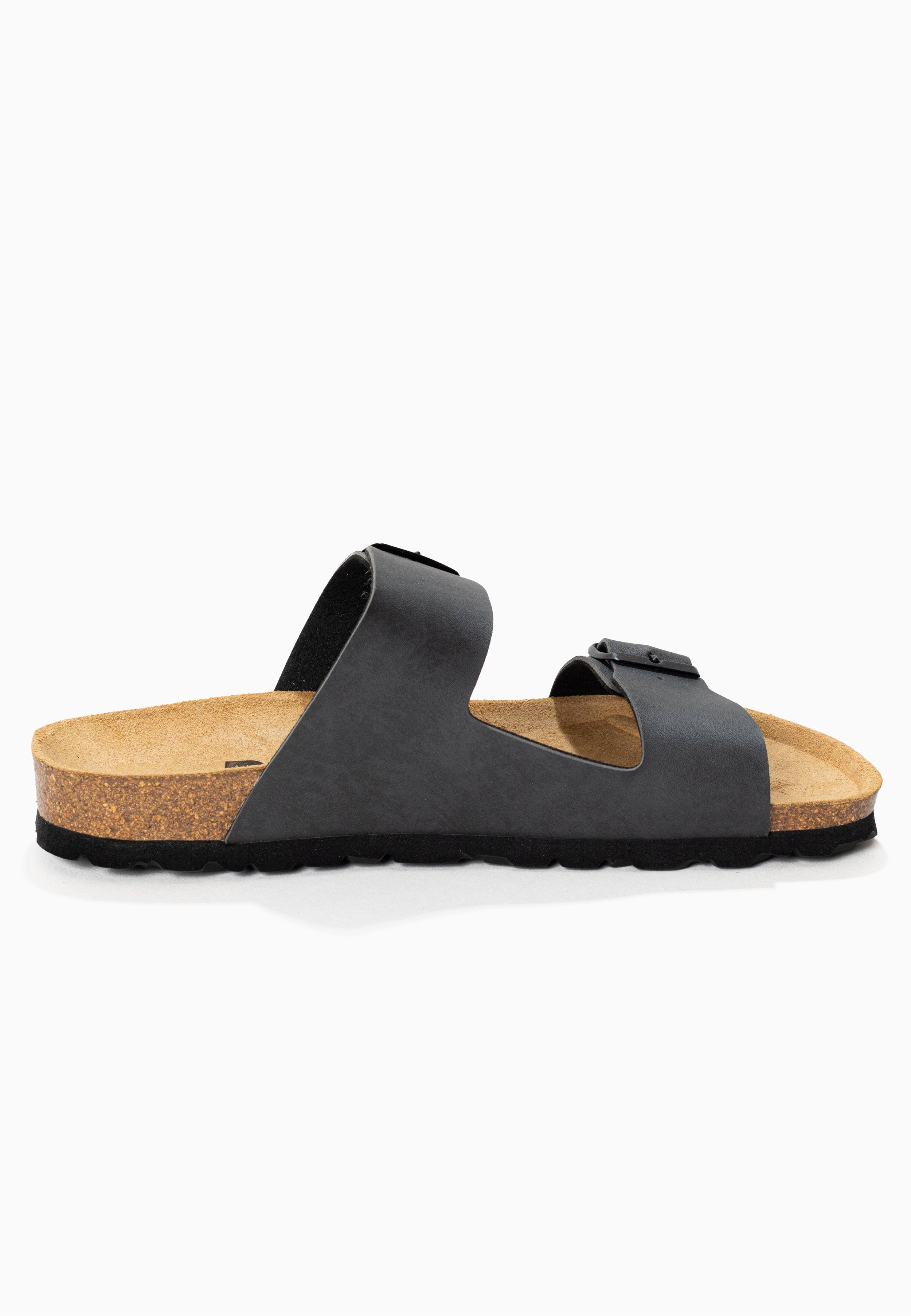 Ilithyie Anthracite 2 Strap Sandals