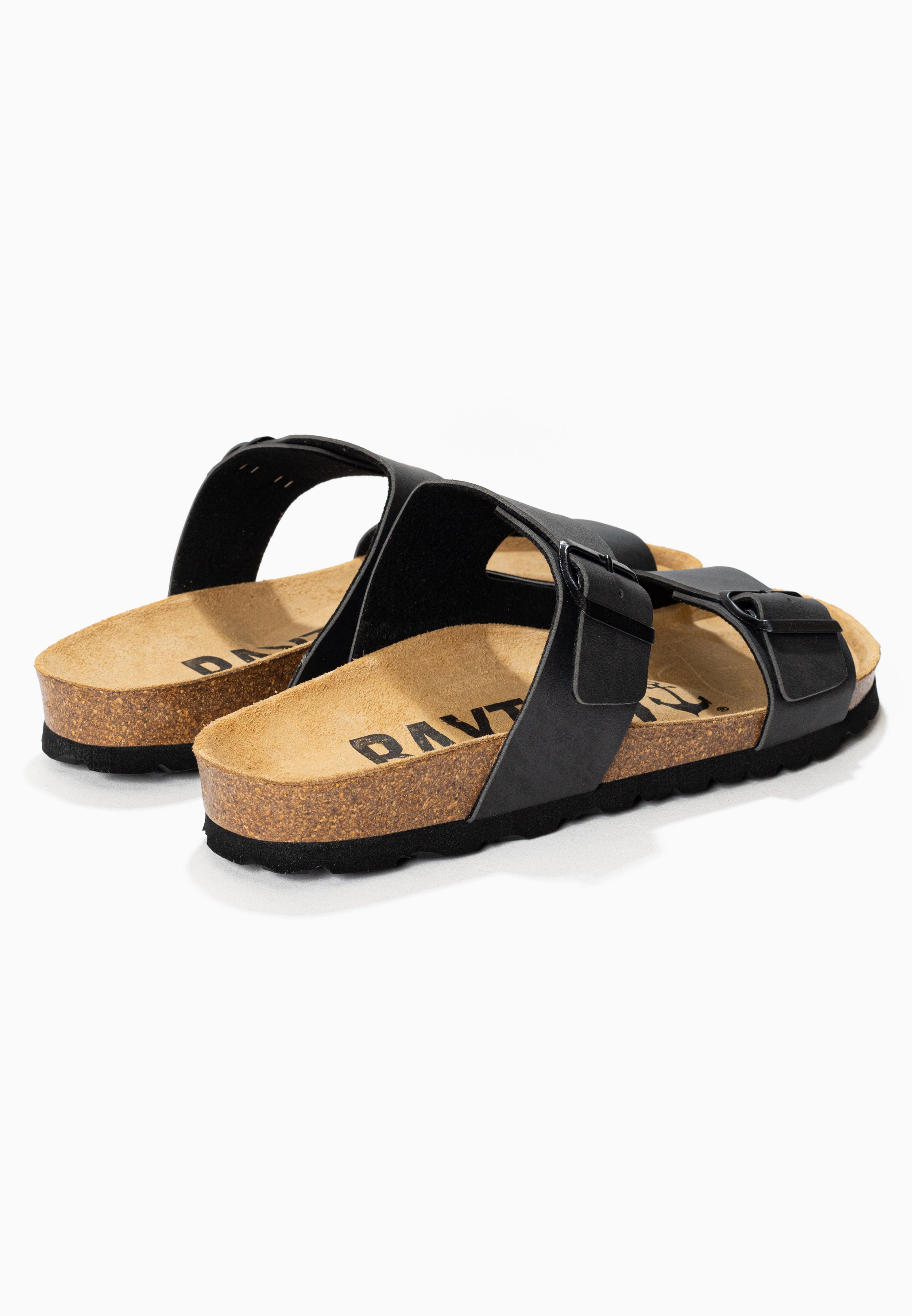 Ilithyie Anthracite 2 Strap Sandals