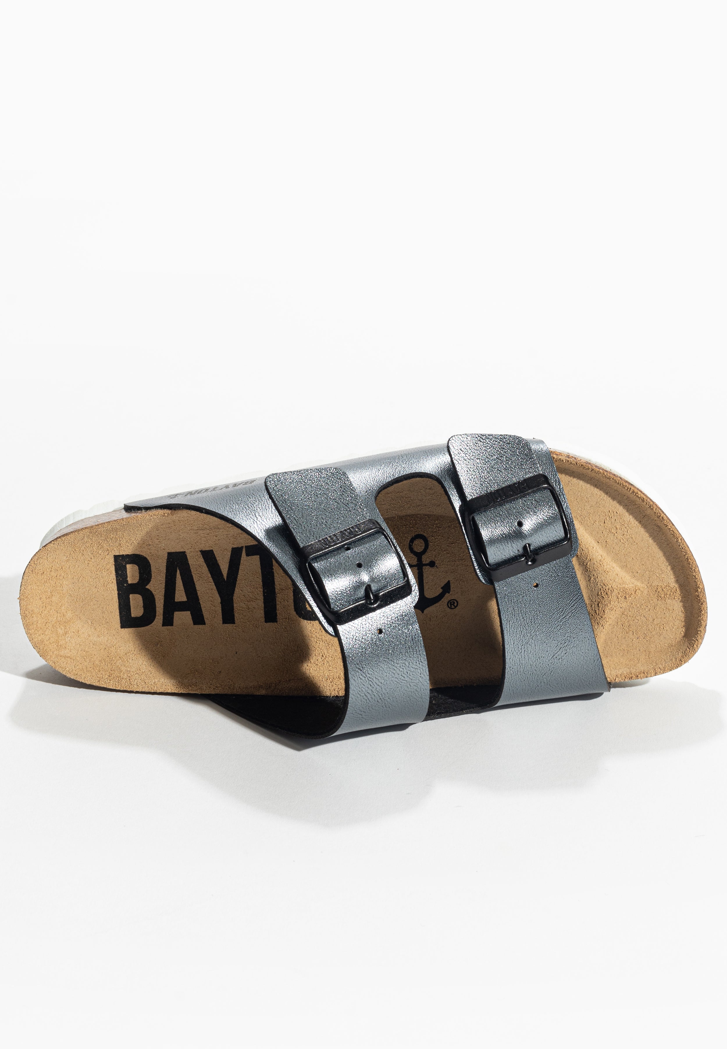 Atlas Pewter 2 Straps Sandals