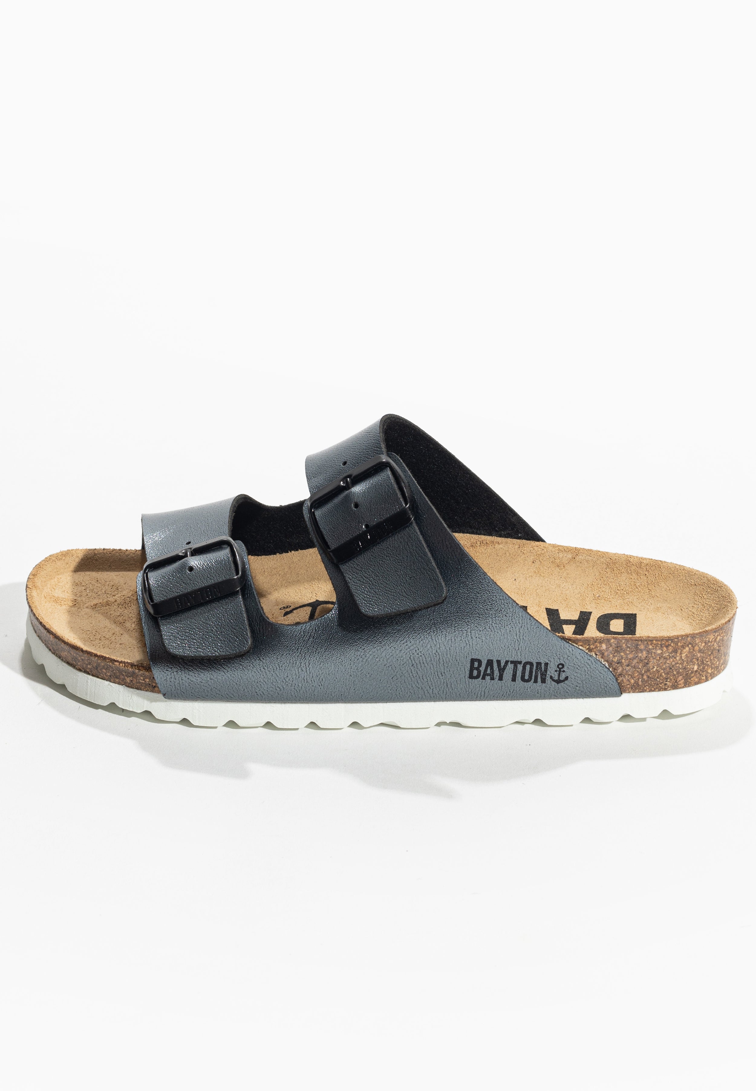 Atlas Pewter 2 Straps Sandals