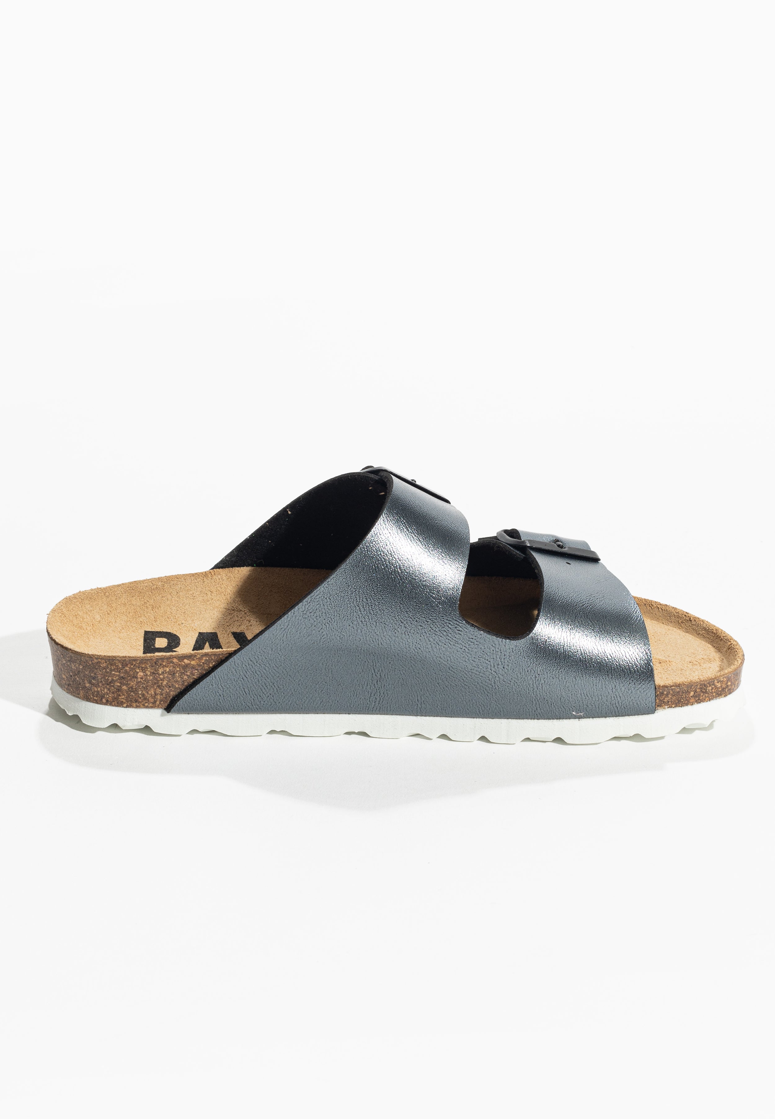 Atlas Pewter 2 Straps Sandals