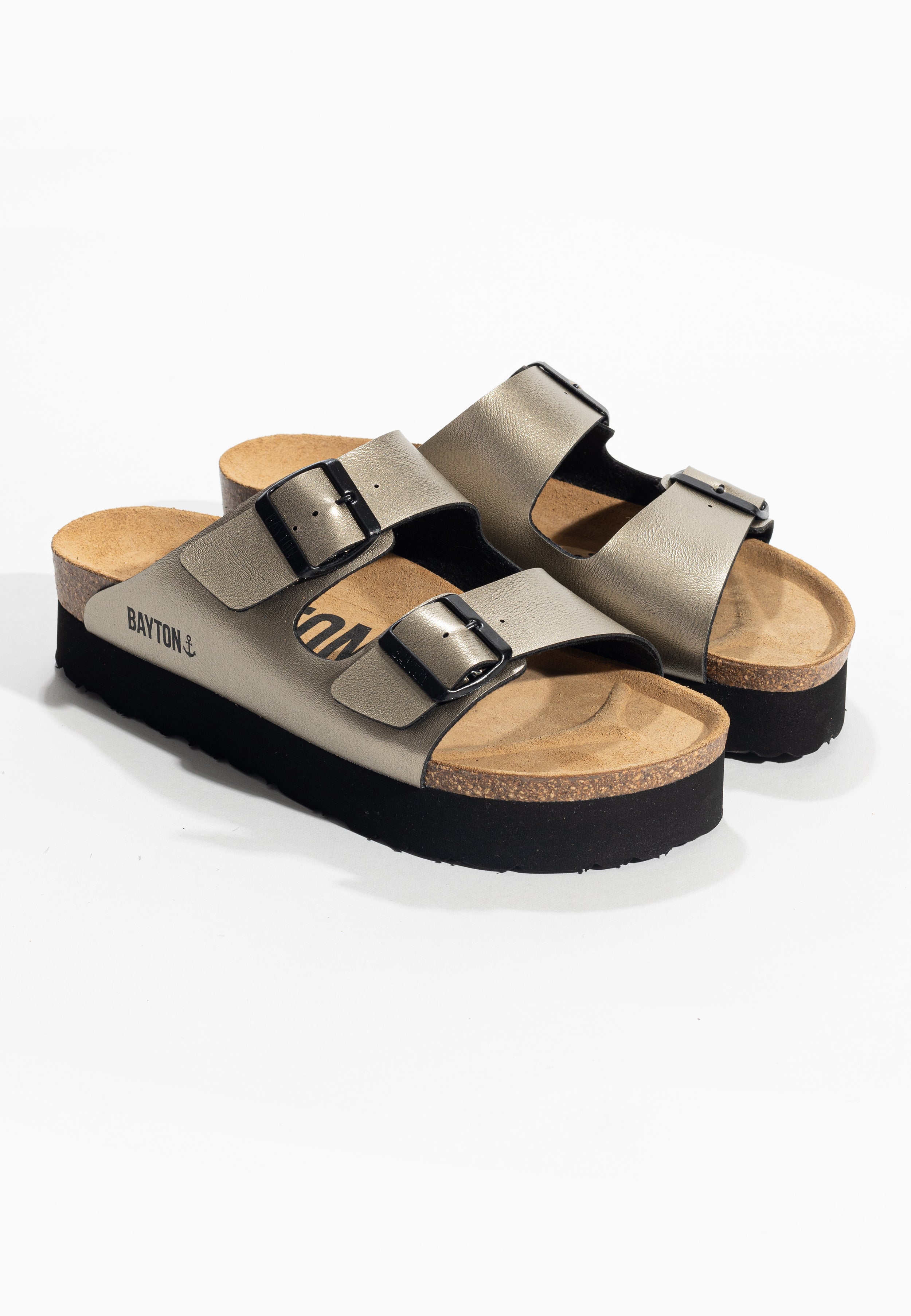 Japet Bronze Platform Sandals