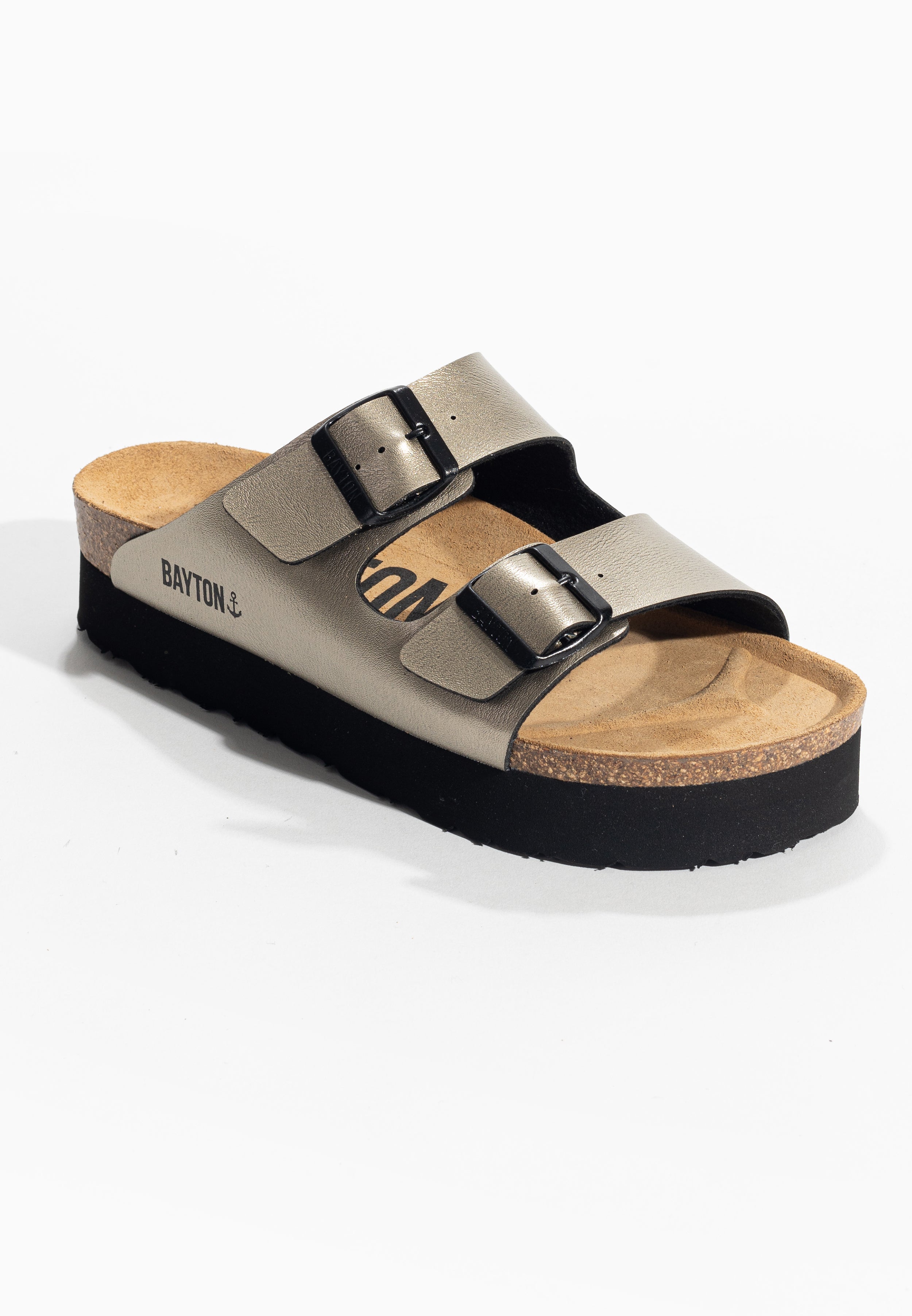 Japet Bronze Platform Sandals