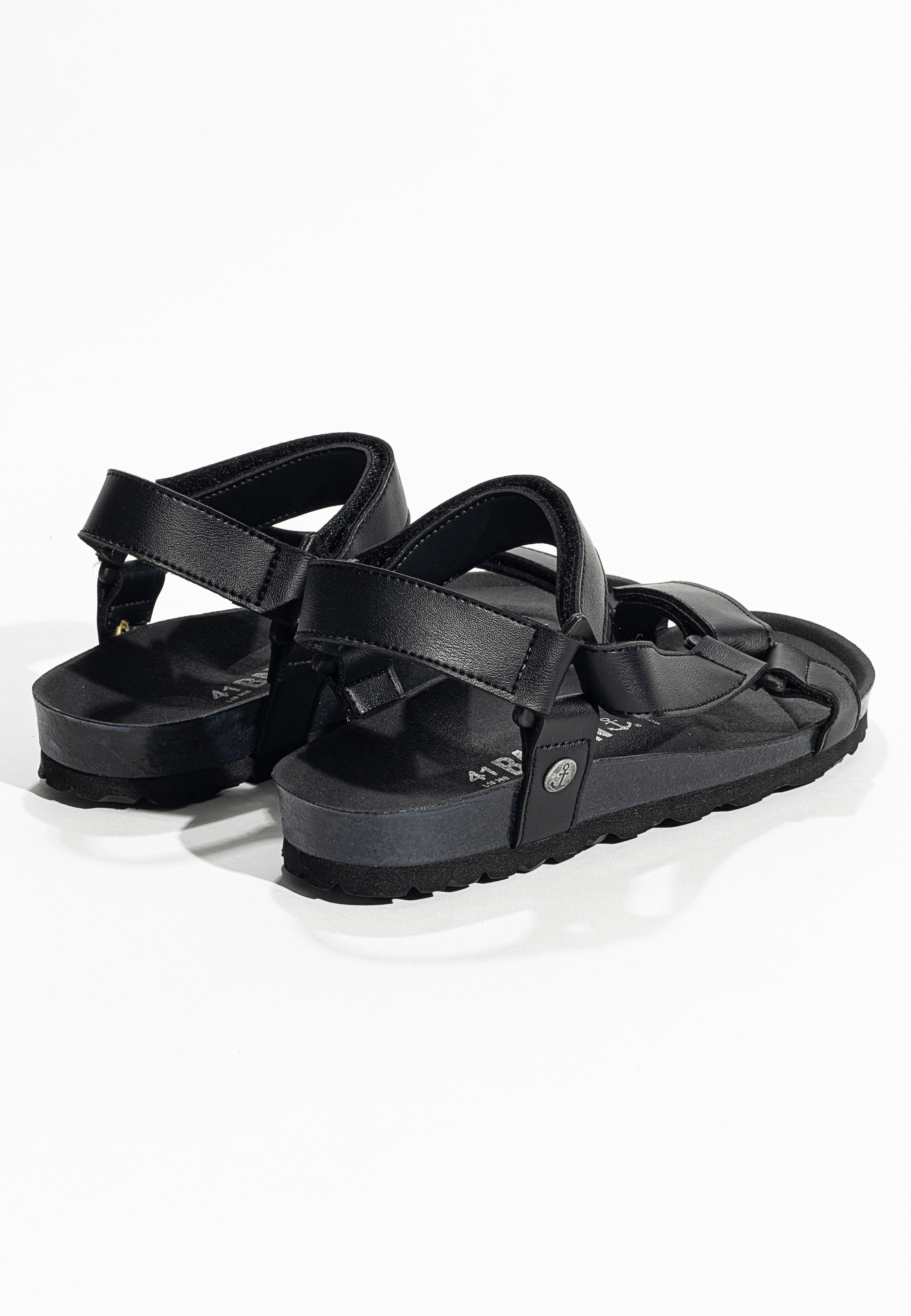 Sandales Rigoni Noir Multi-Brides