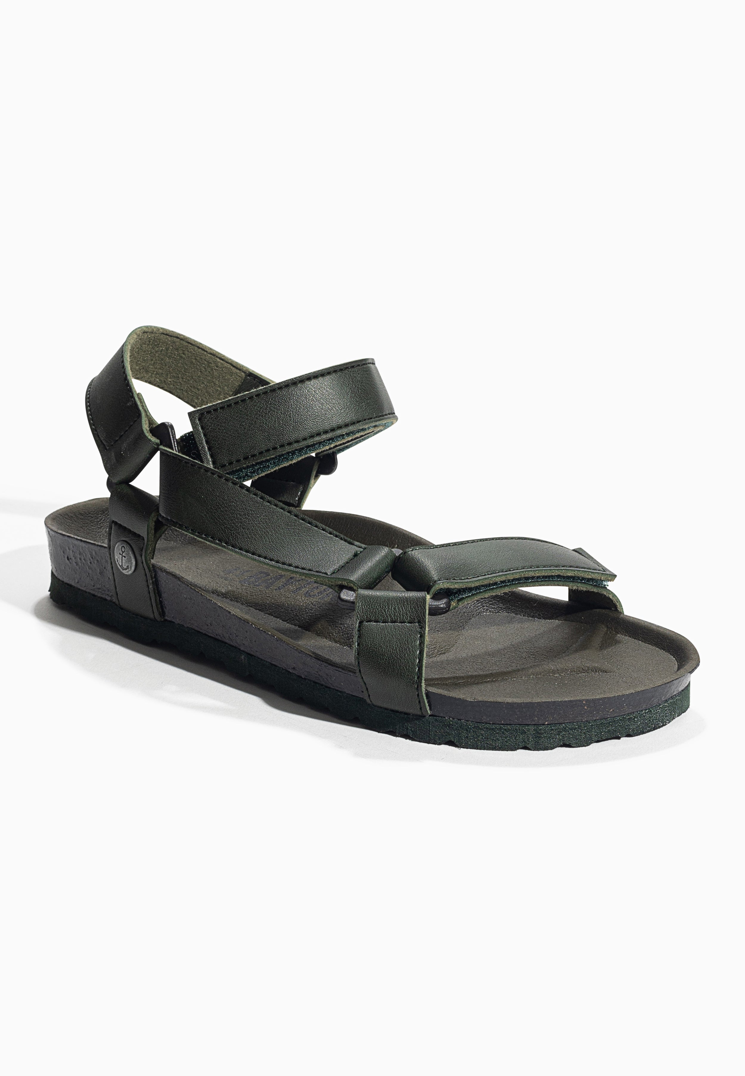 Rigoni Khaki Multi-Strap Sandals