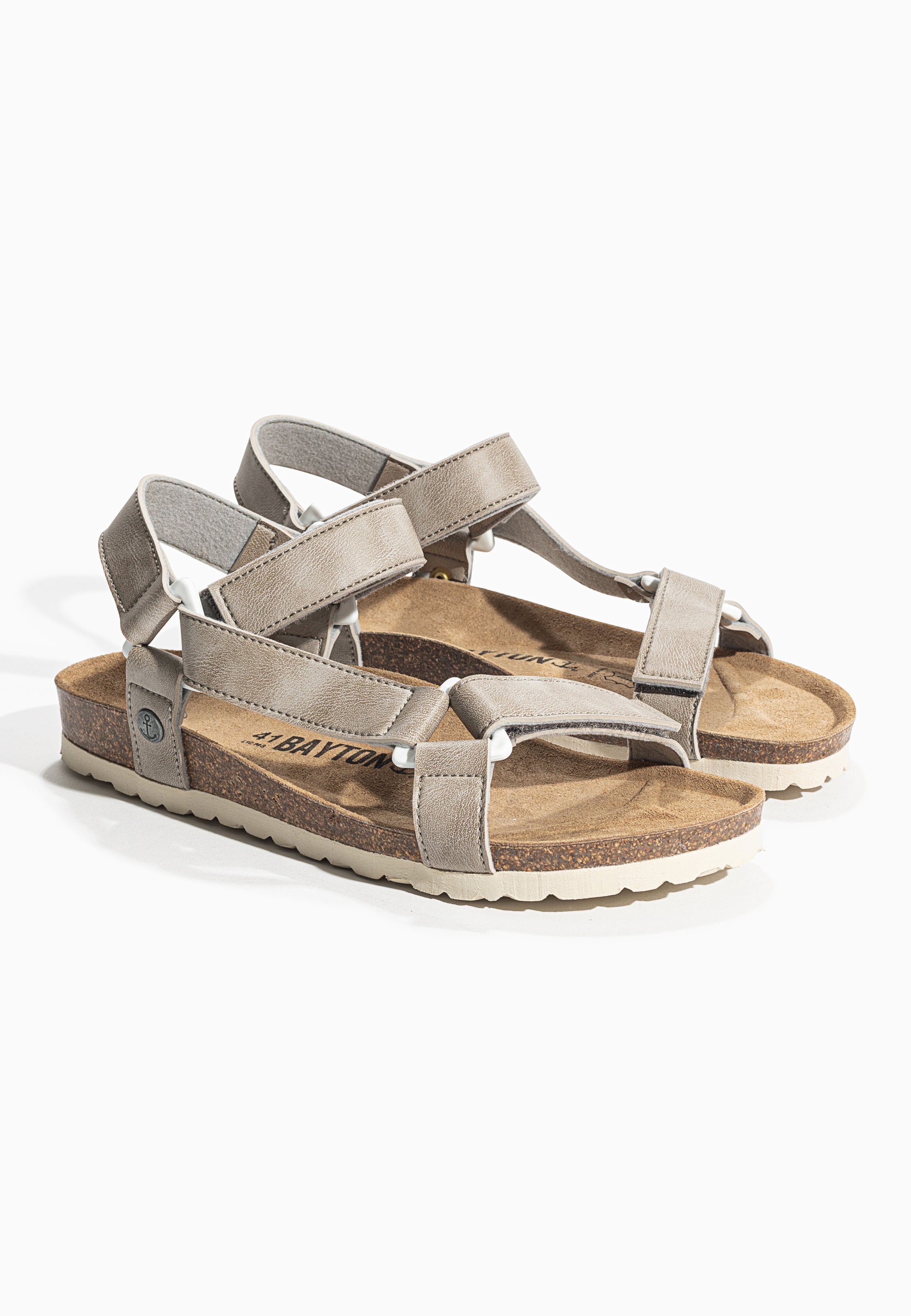 Rigoni Grey Multi-Strap Sandals