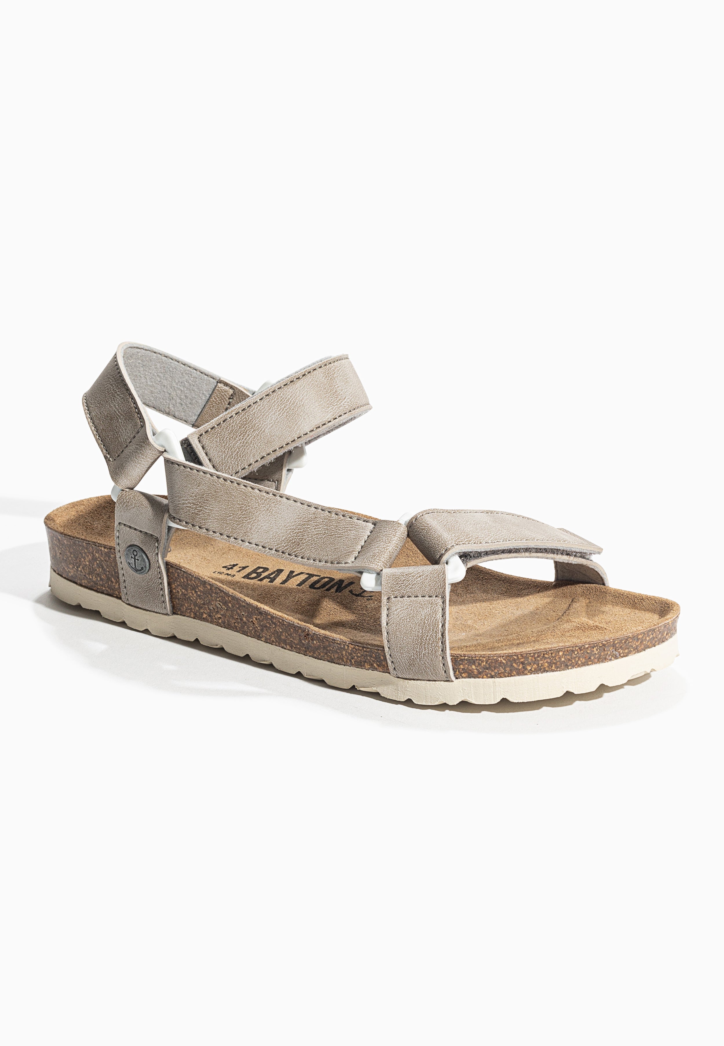 Rigoni Grey Multi-Strap Sandals