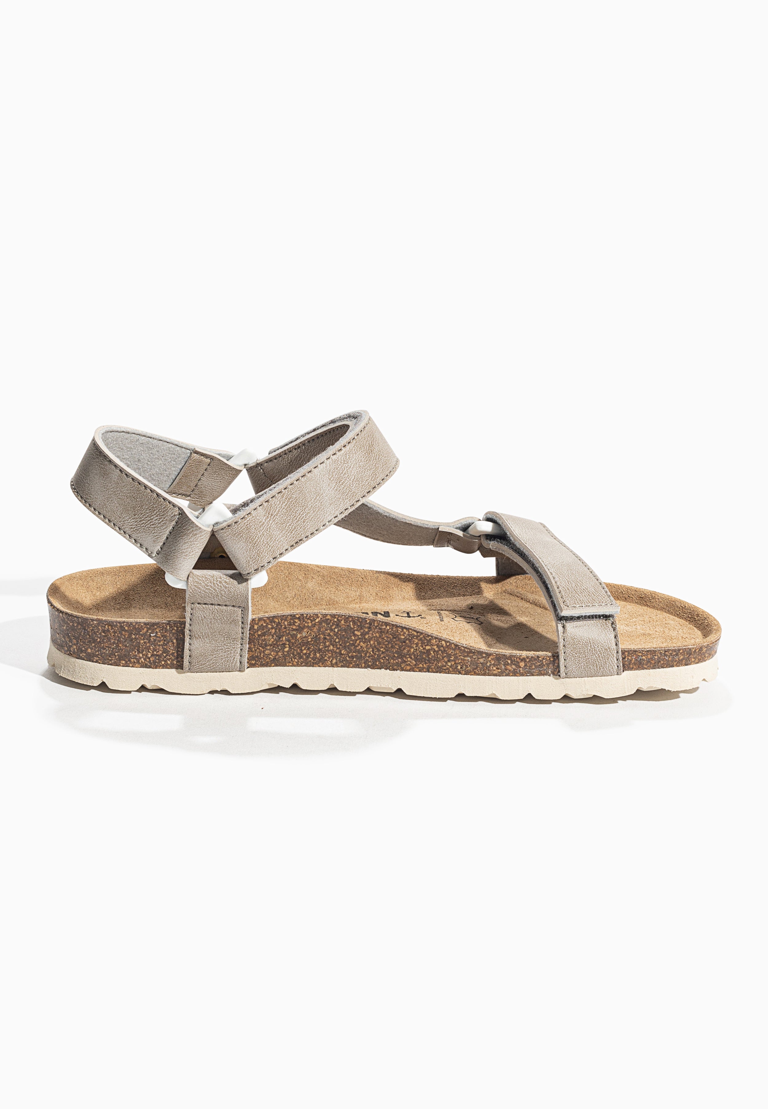 Rigoni Grey Multi-Strap Sandals