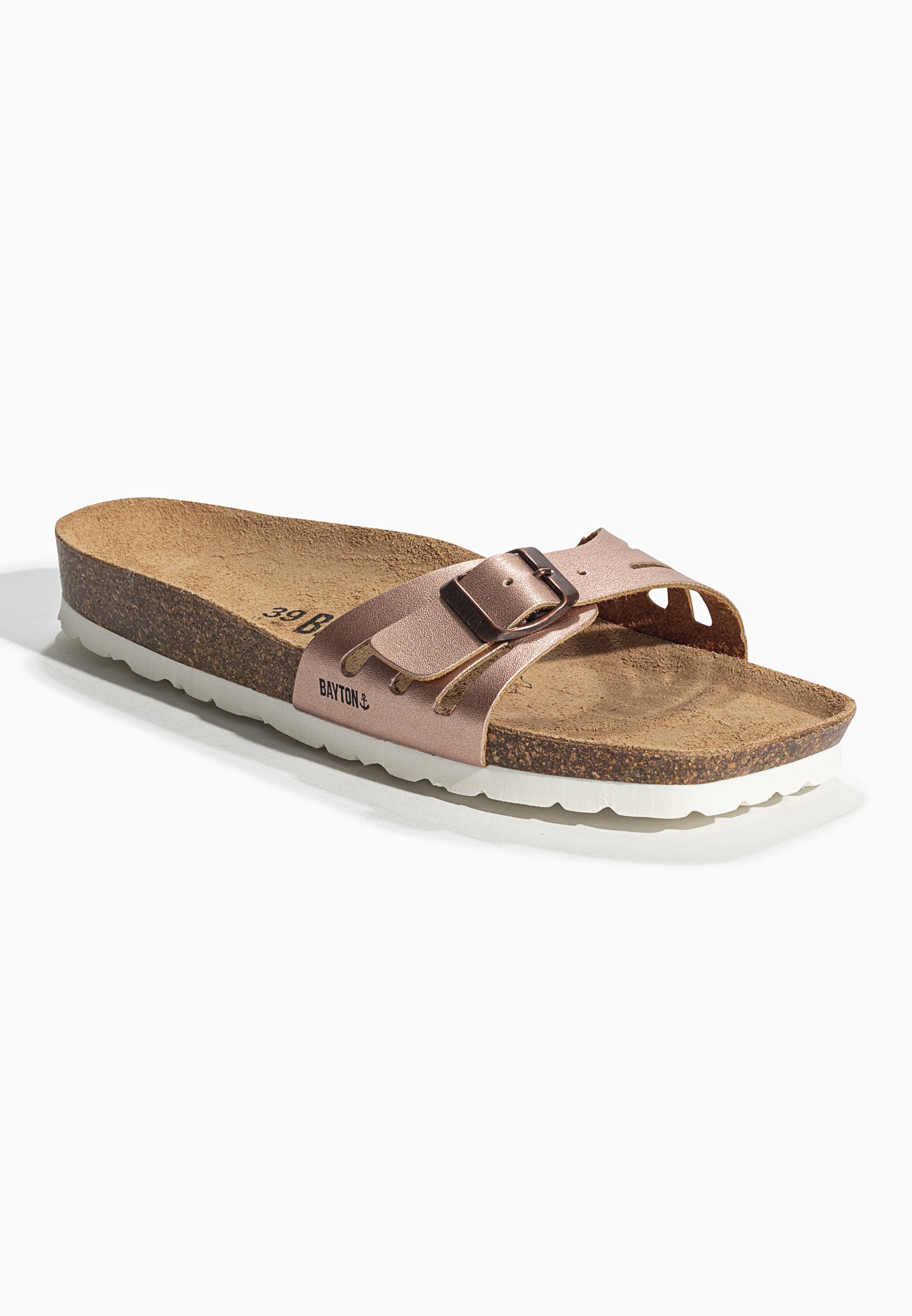 Atlas Camel 2 Strap Sandals