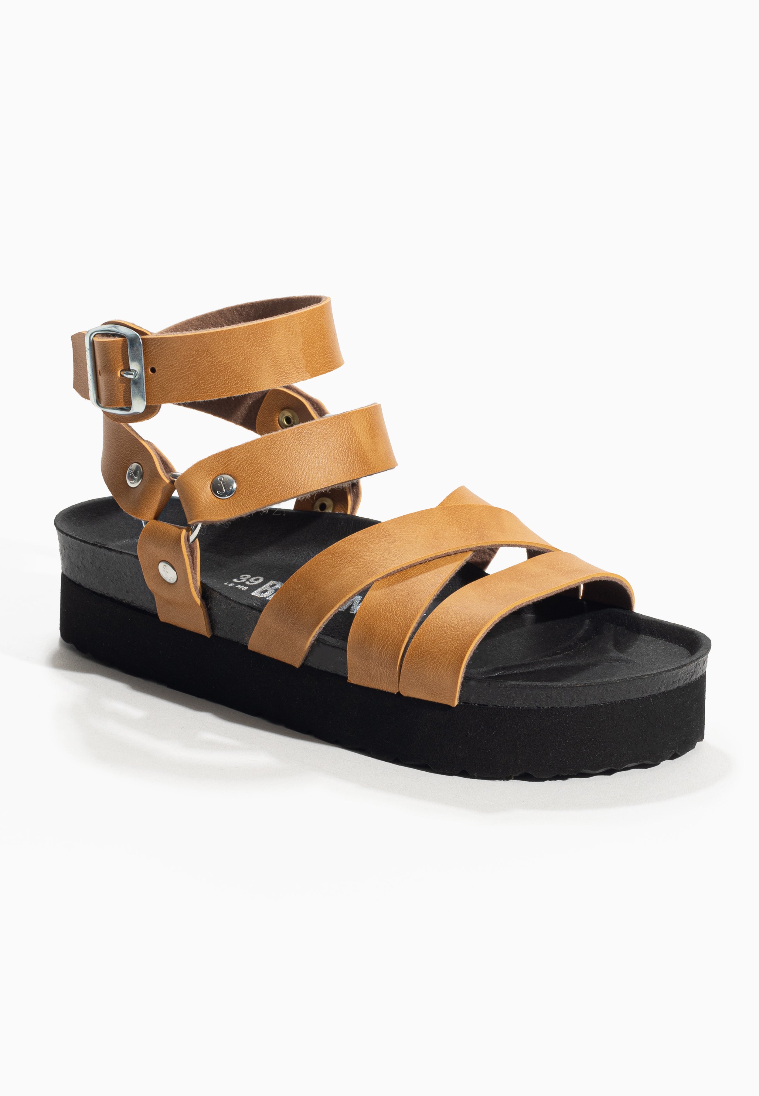 Haring Camel Platform Sandals