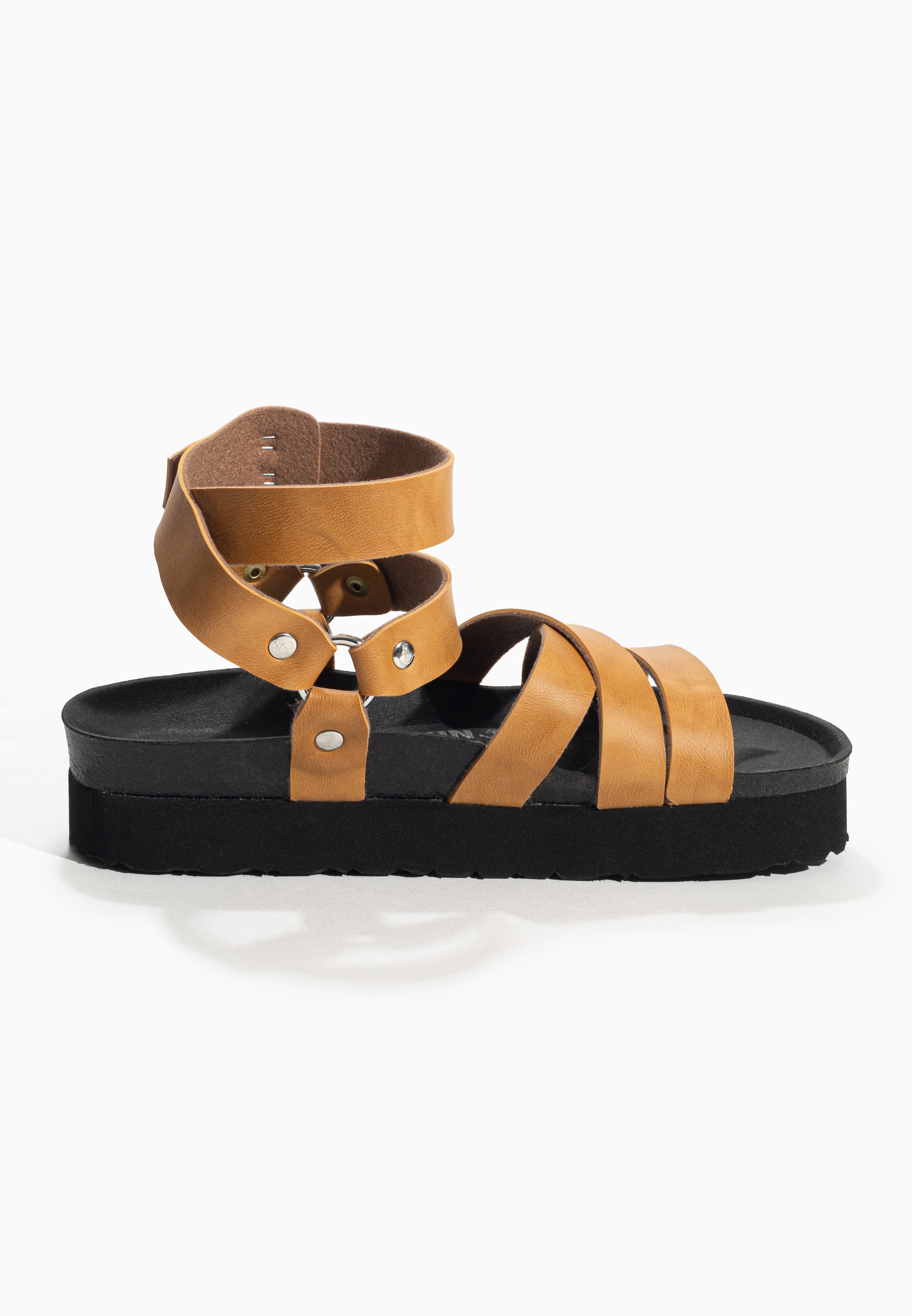 Haring Camel Platform Sandals