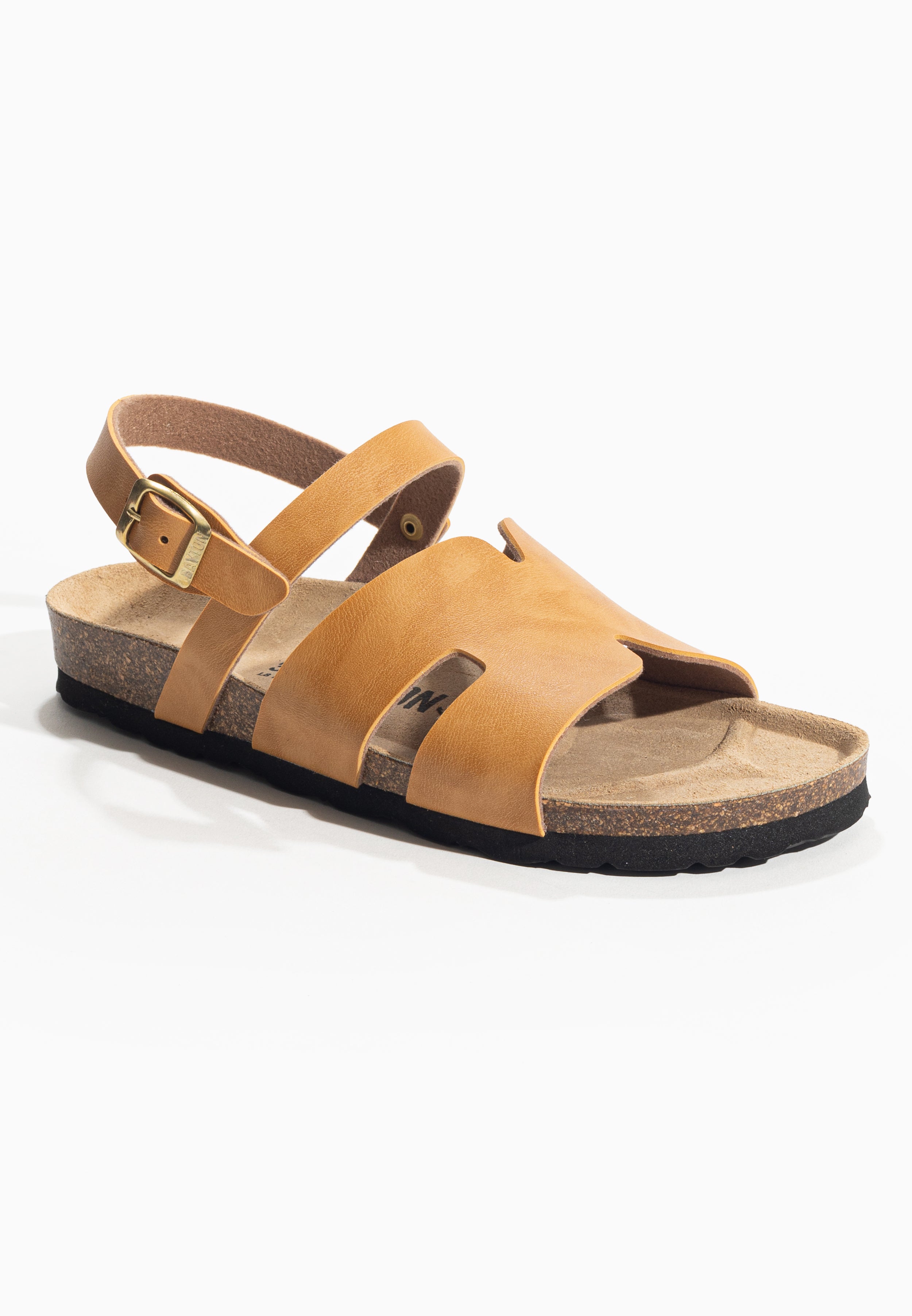 Warhol Camel Multi-Strap Sandals