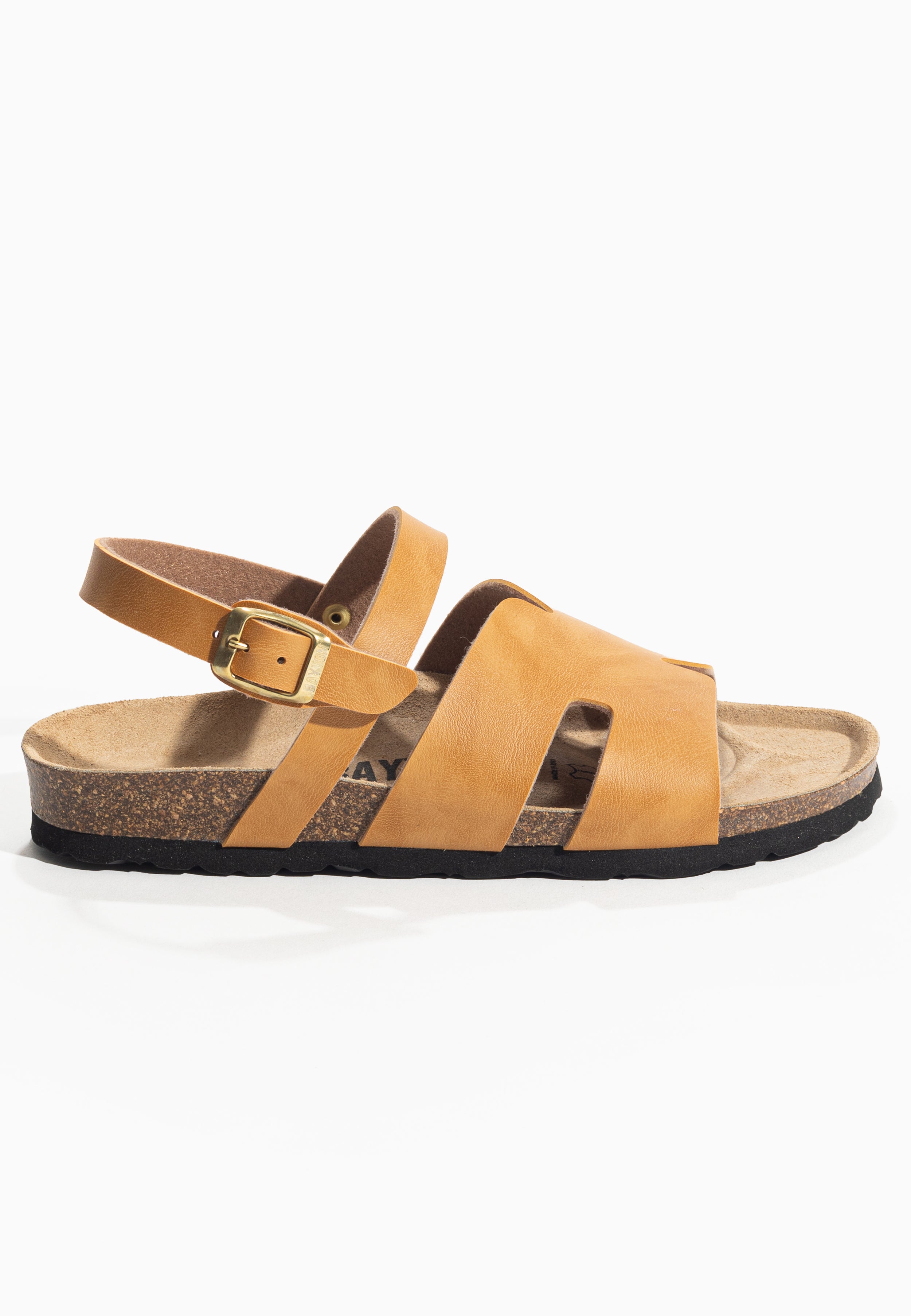 Warhol Camel Multi-Strap Sandals