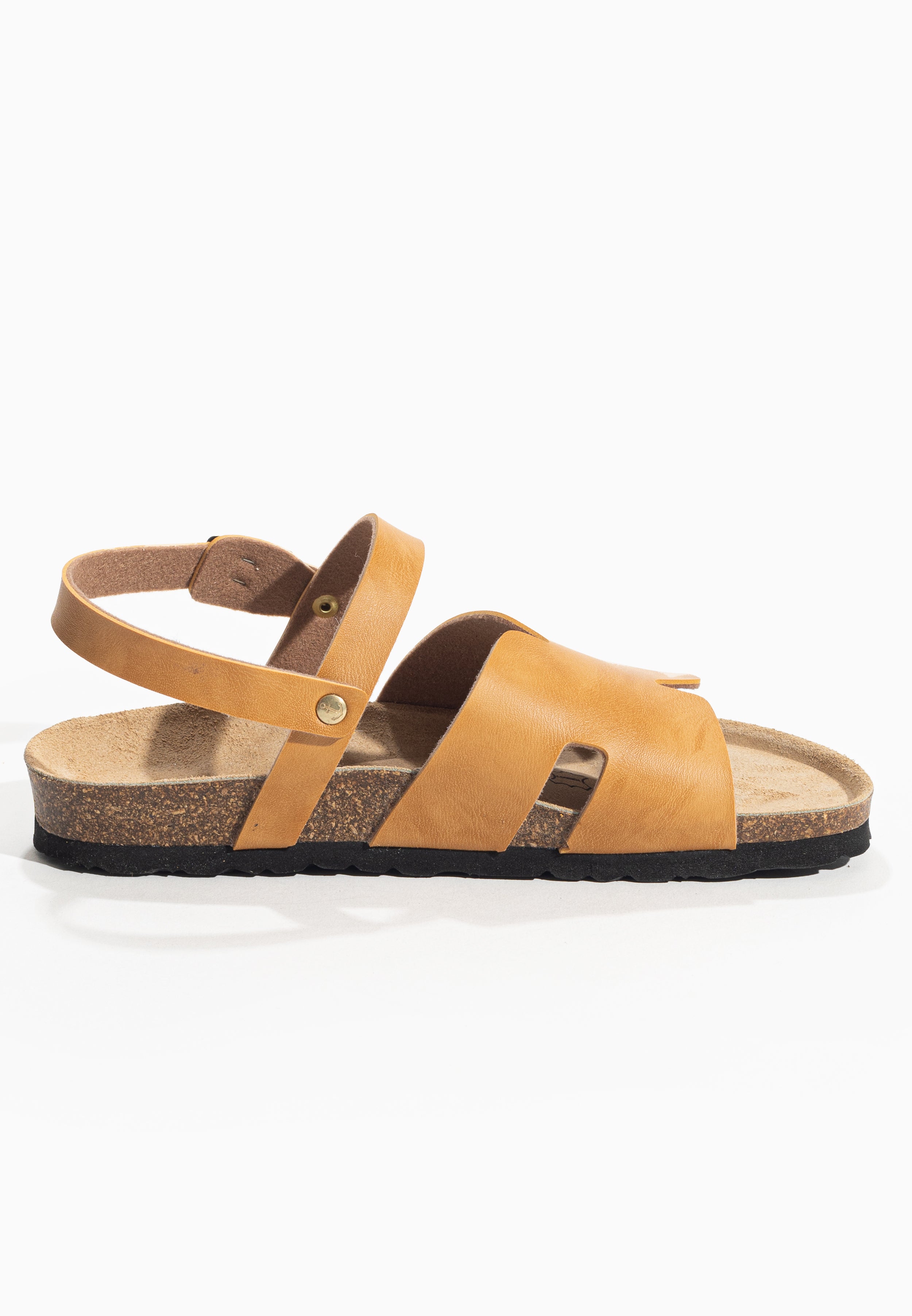 Warhol Camel Multi-Strap Sandals