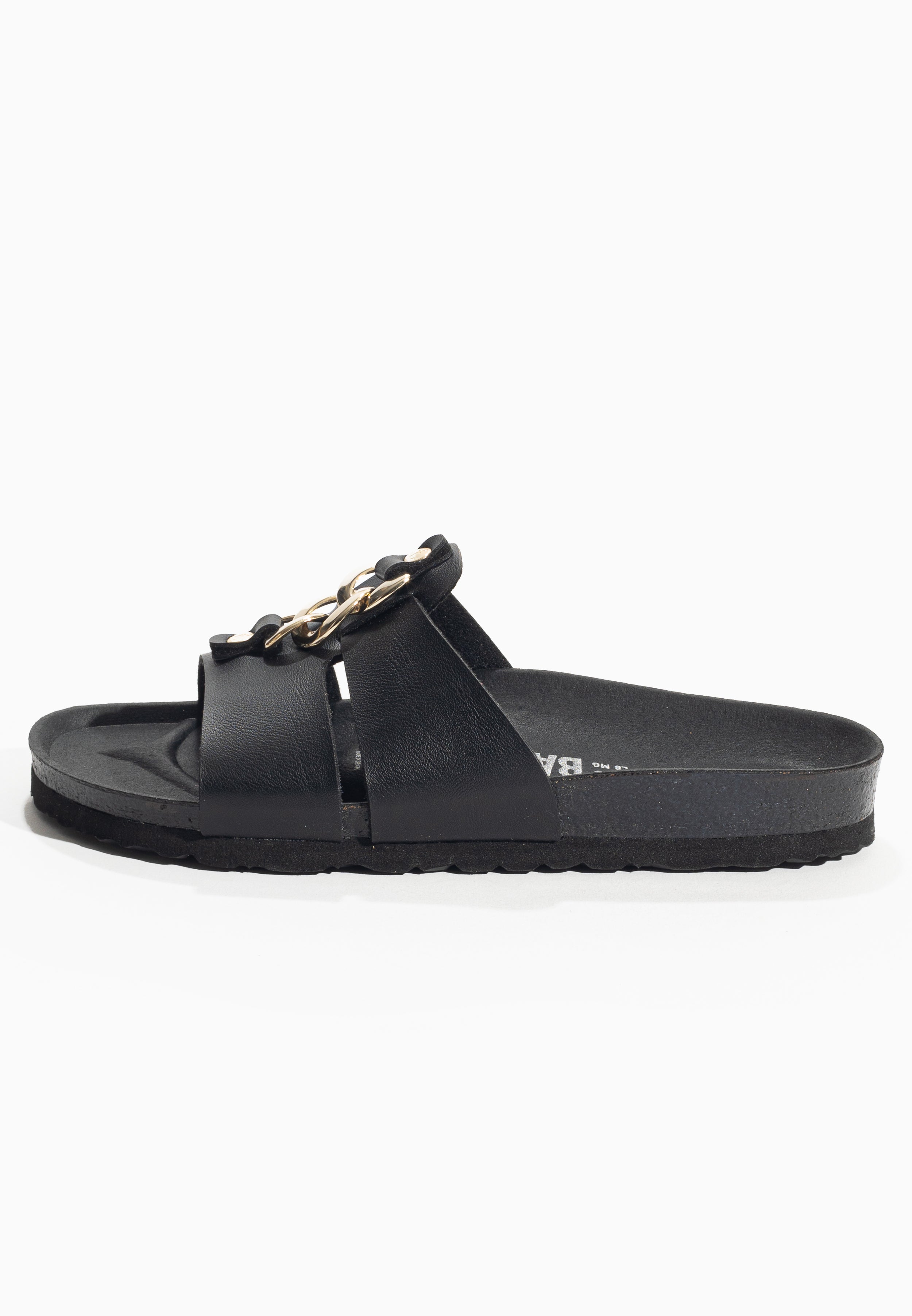 Klein Black 2 Straps Sandals