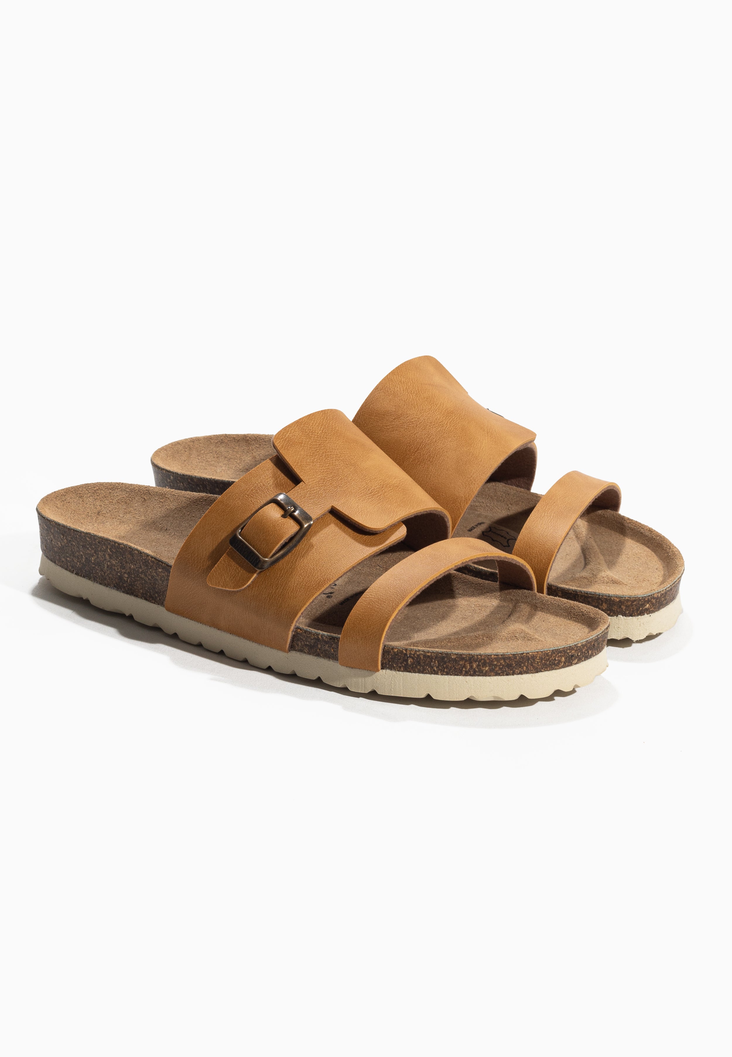 Hockney Camel 2 Strap Sandals