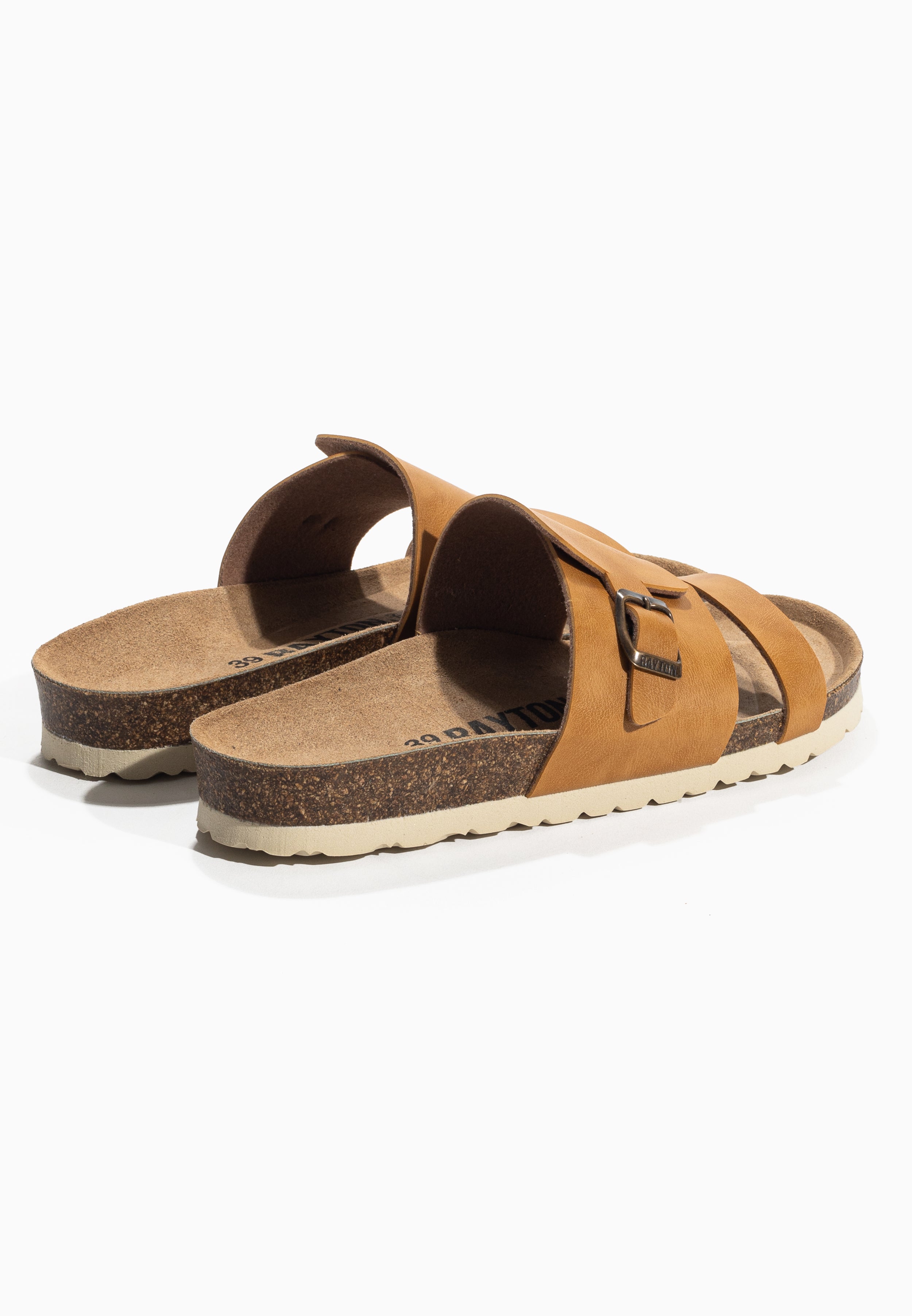 Hockney Camel 2 Strap Sandals