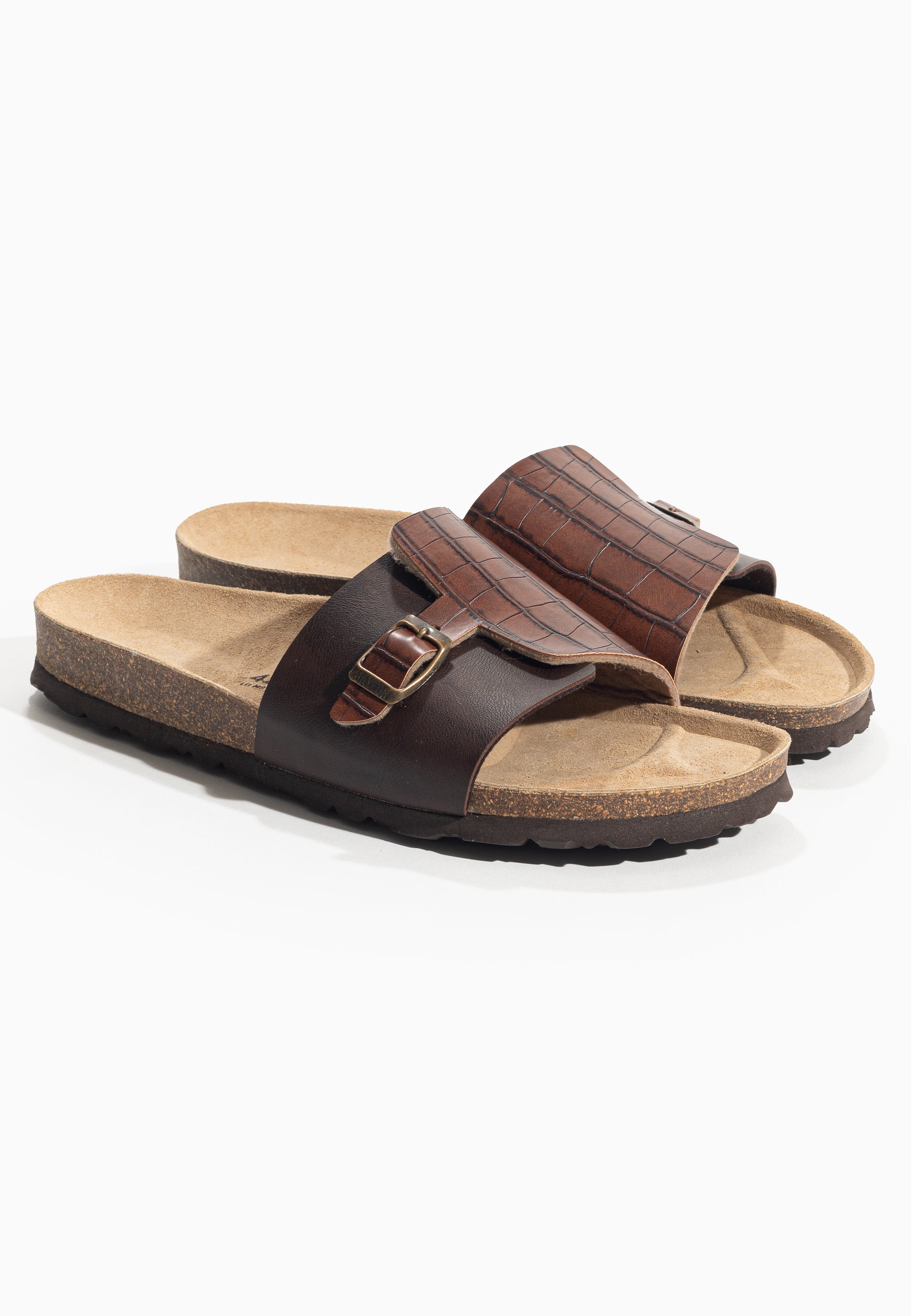 Brown Hopper 1 Strap Sandals