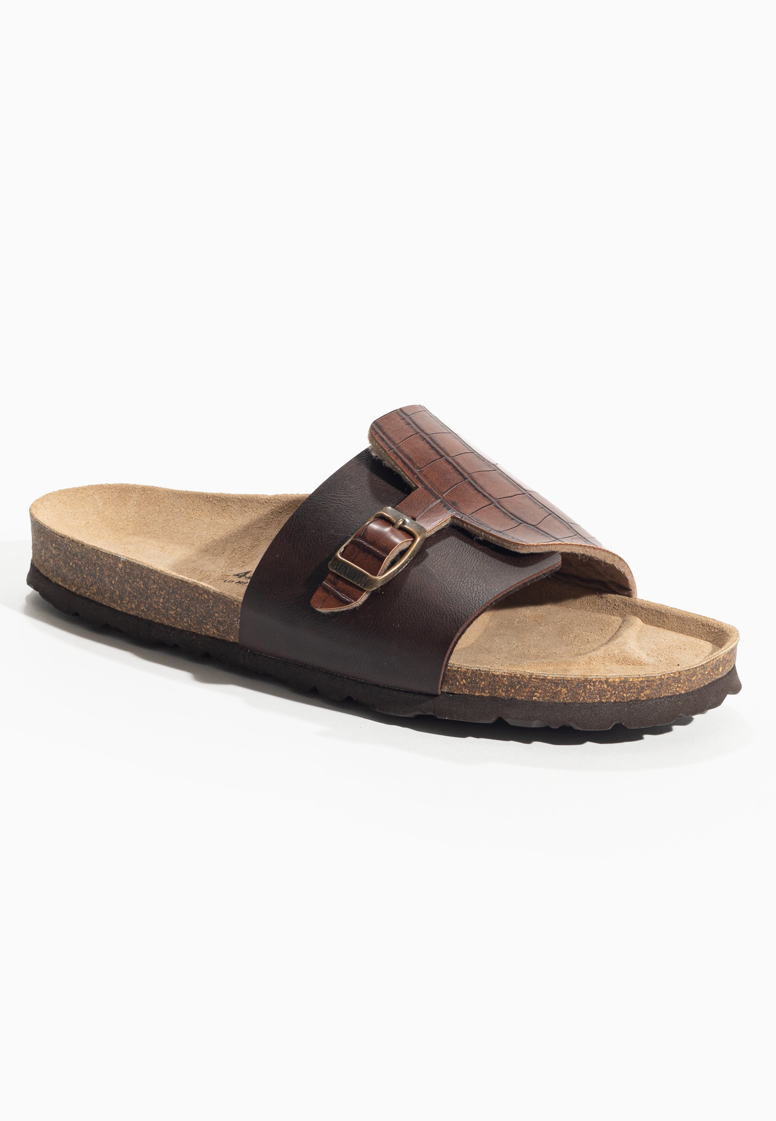 Brown Hopper 1 Strap Sandals