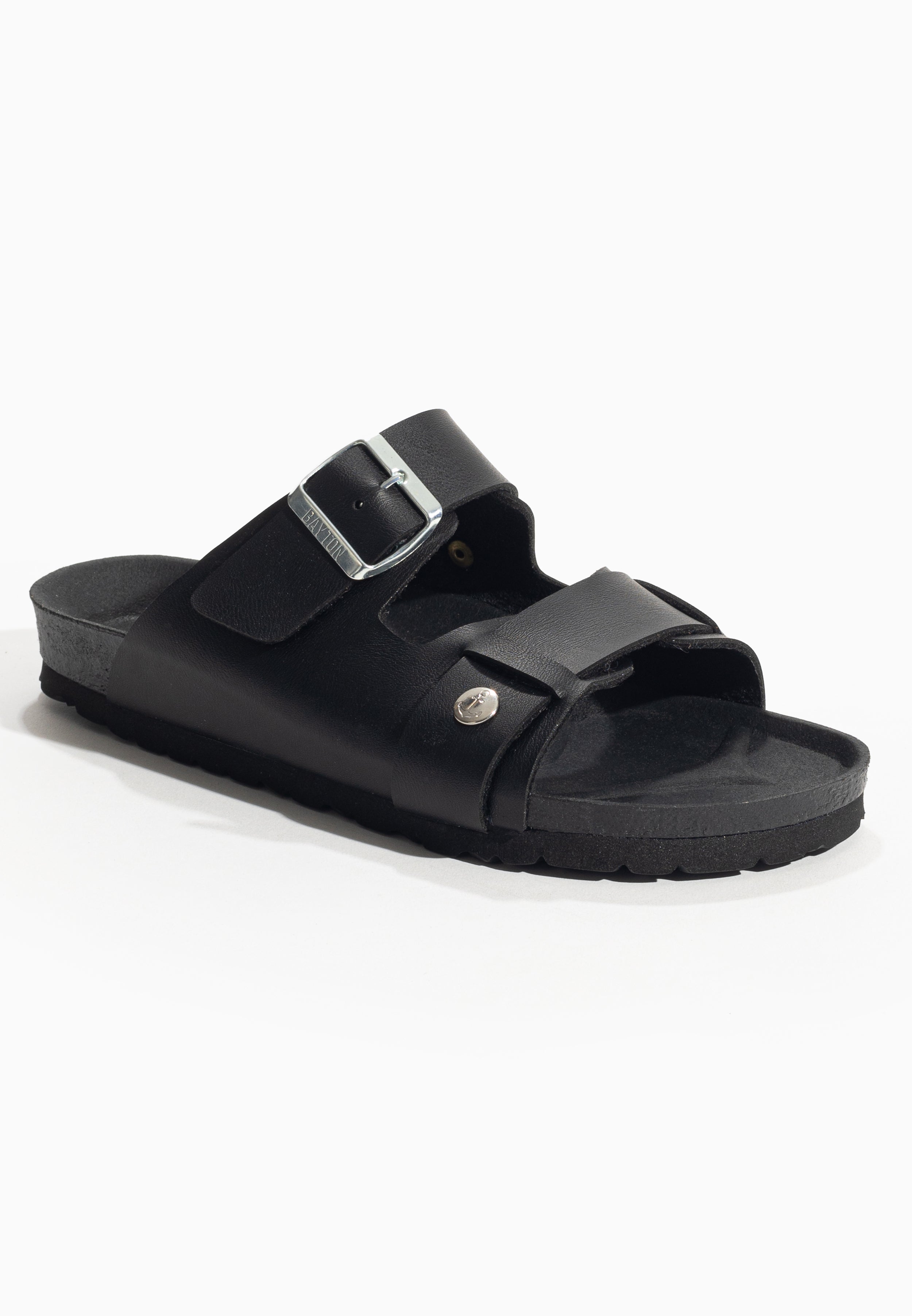 Narnia Black 2 Straps Sandals