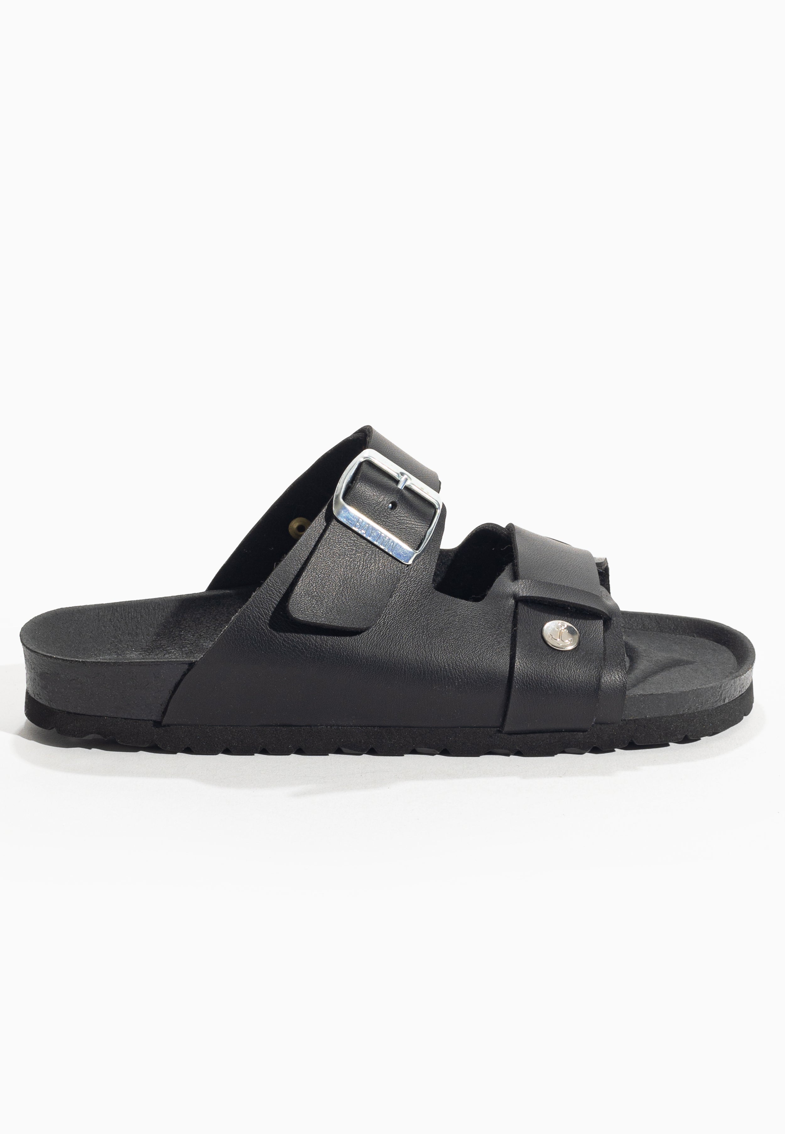 Narnia Black 2 Straps Sandals