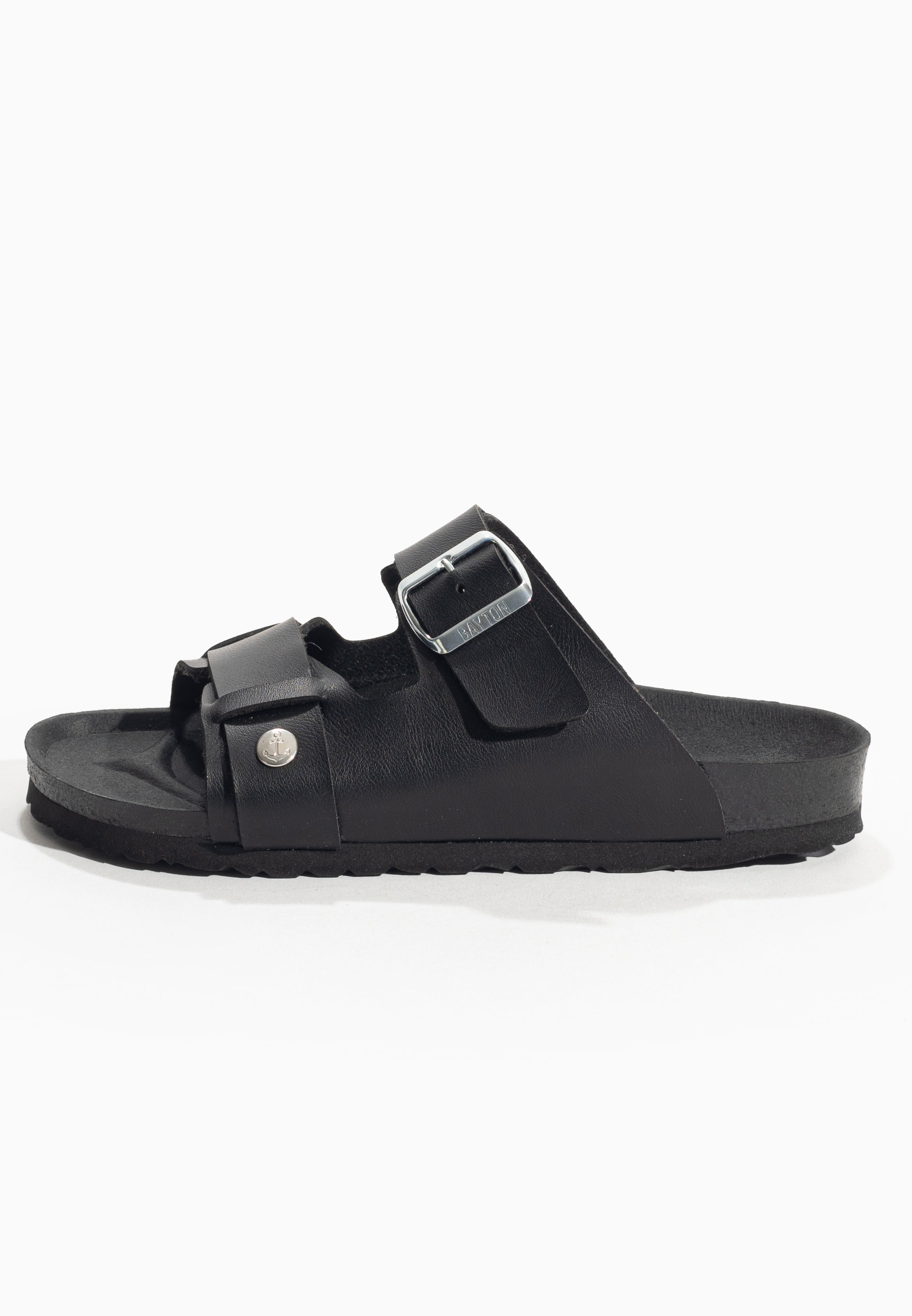 Narnia Black 2 Straps Sandals