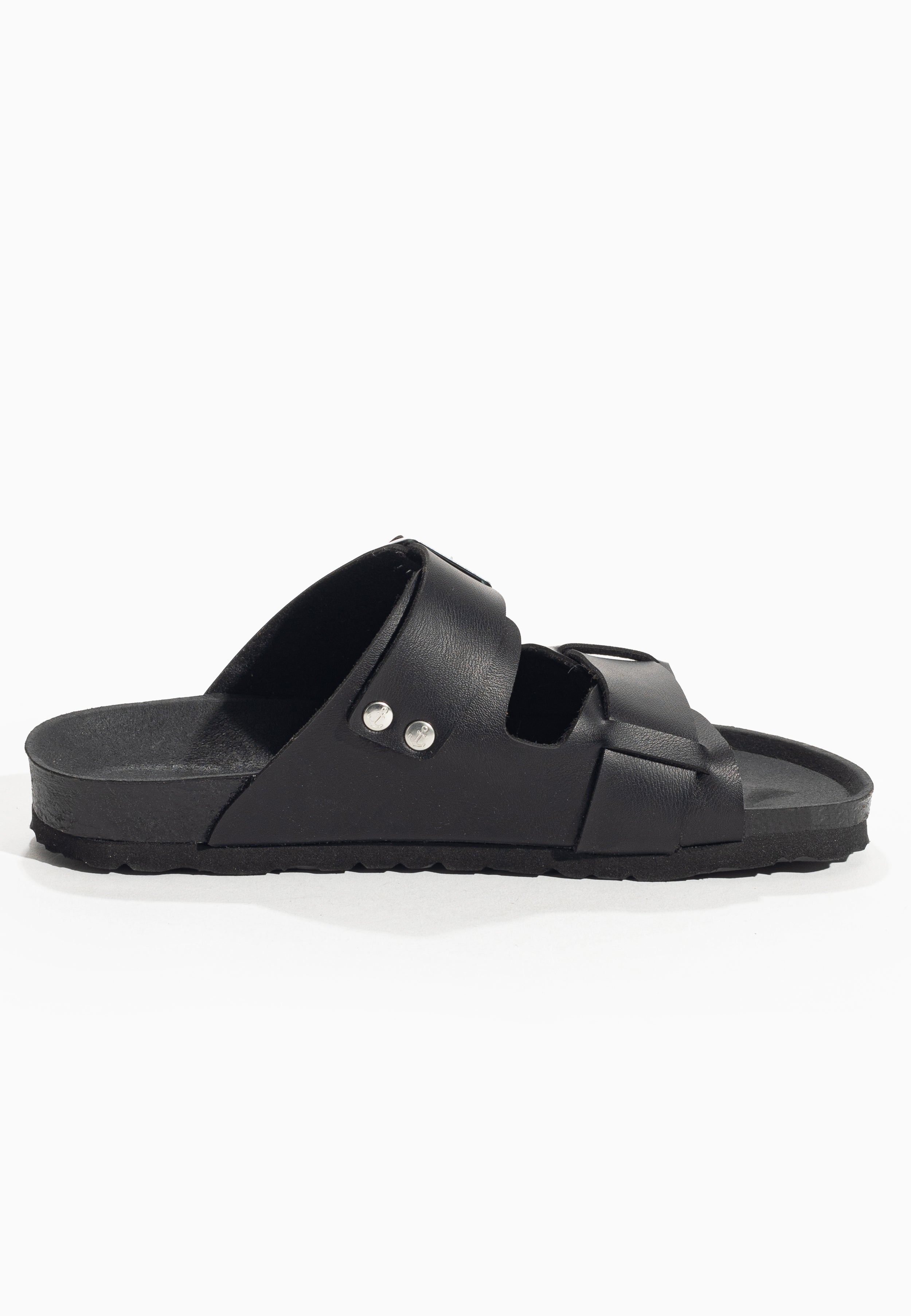 Narnia Black 2 Straps Sandals