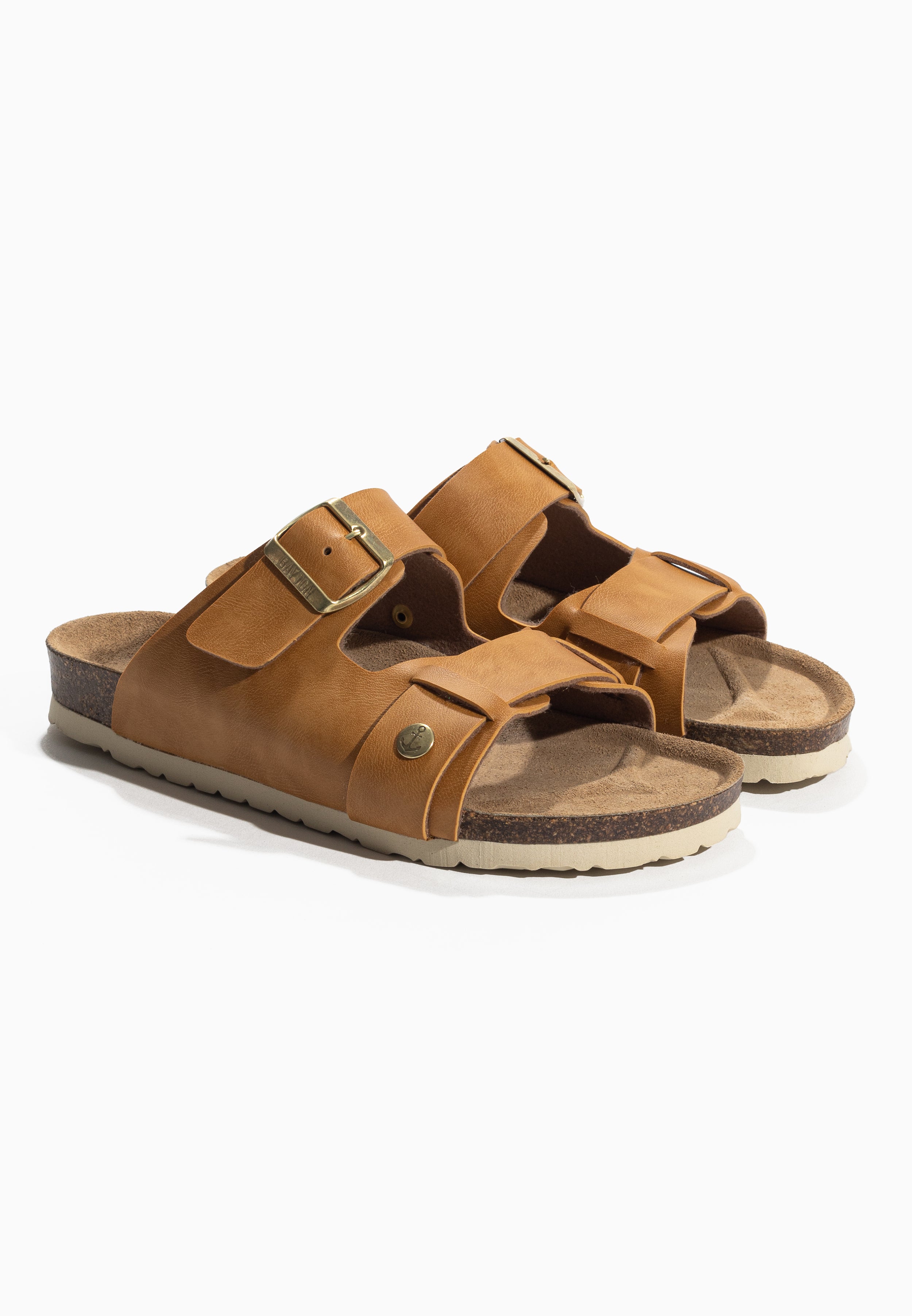 Narnia Camel 2 Strap Sandals