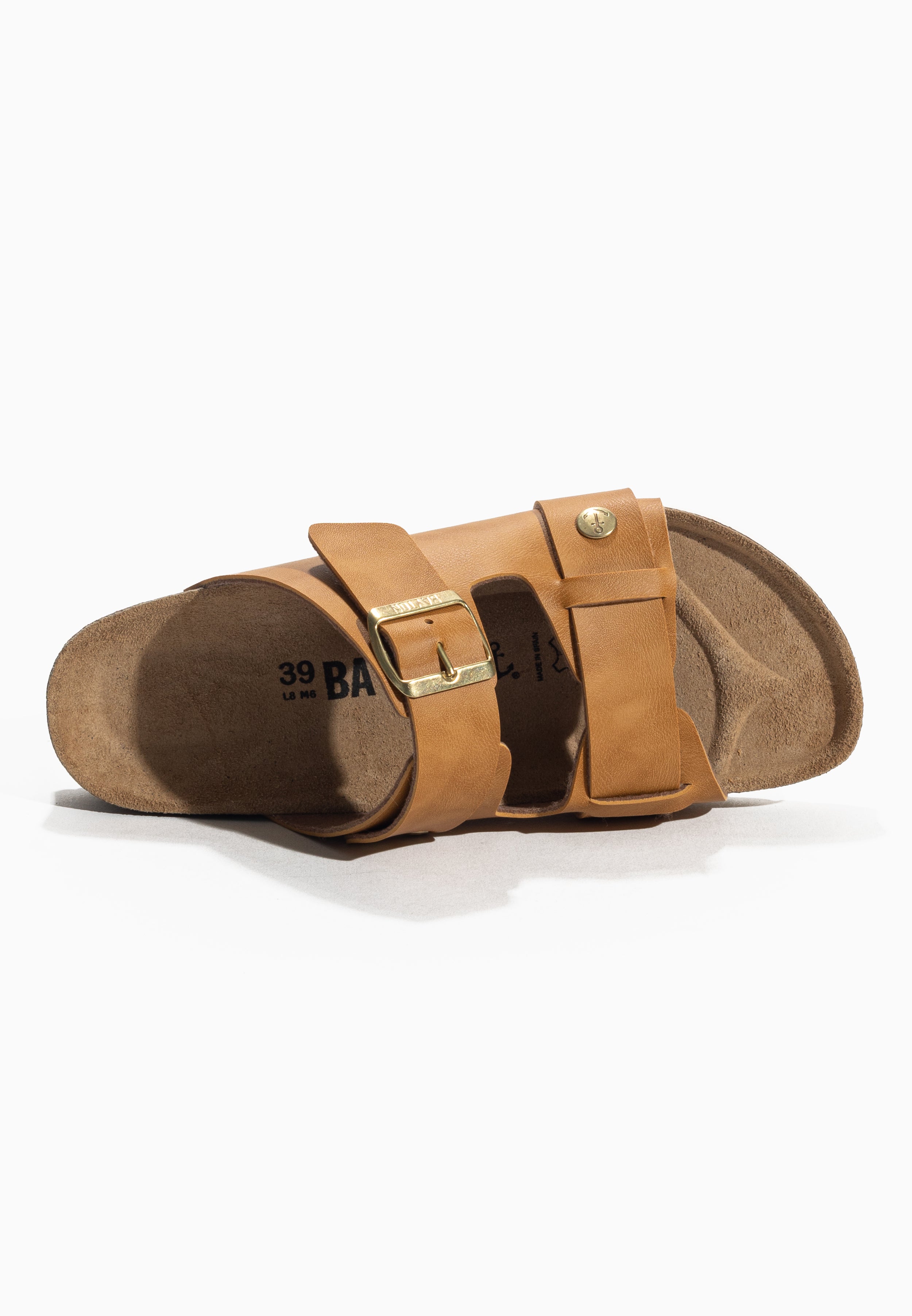 Narnia Camel 2 Strap Sandals