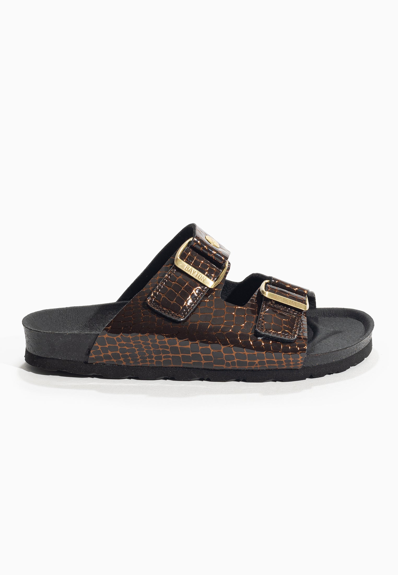 Cezanne Brown Sandals 2 Straps