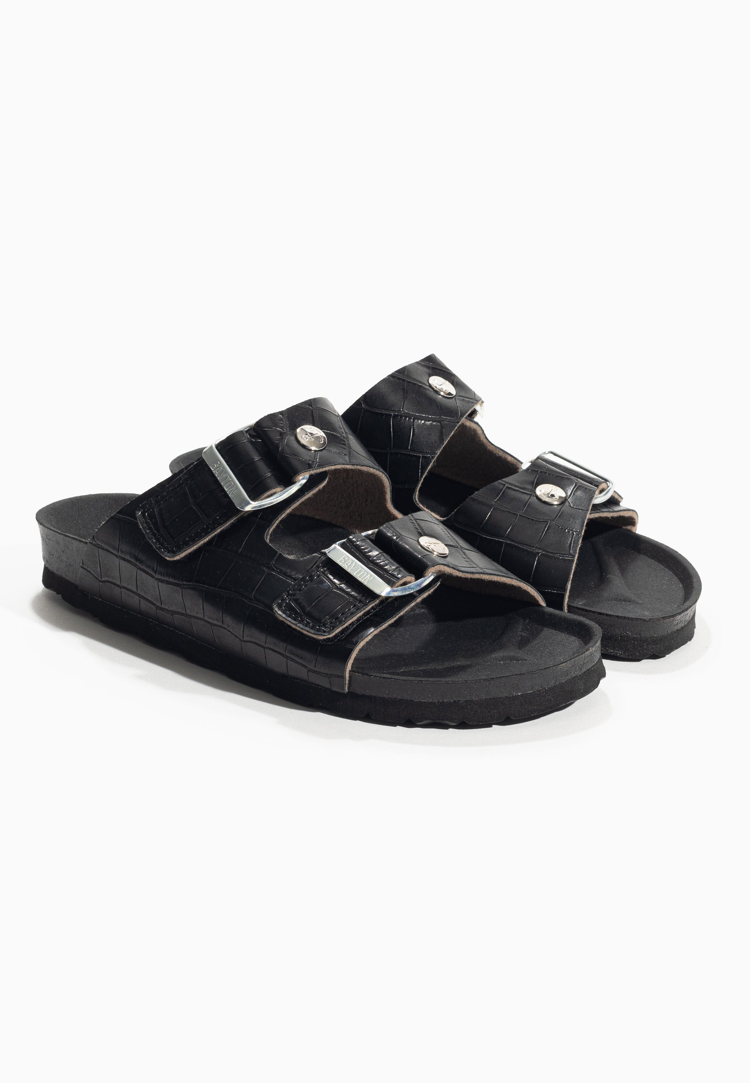 Cezanne Black Sandals