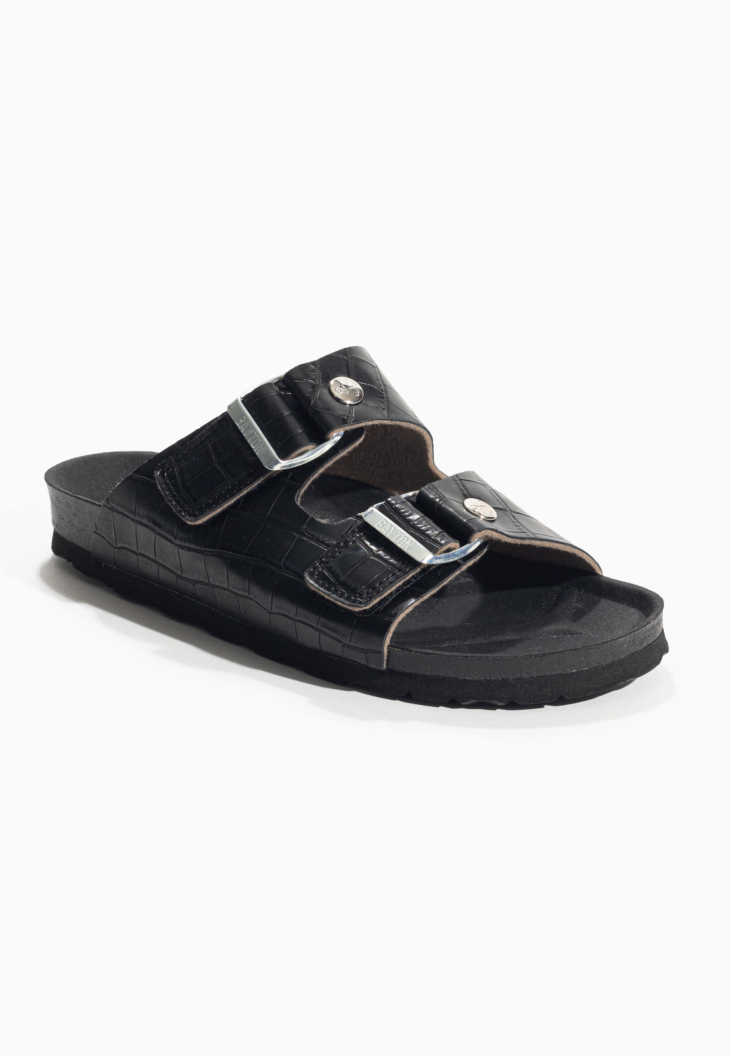 Cezanne Black Sandals