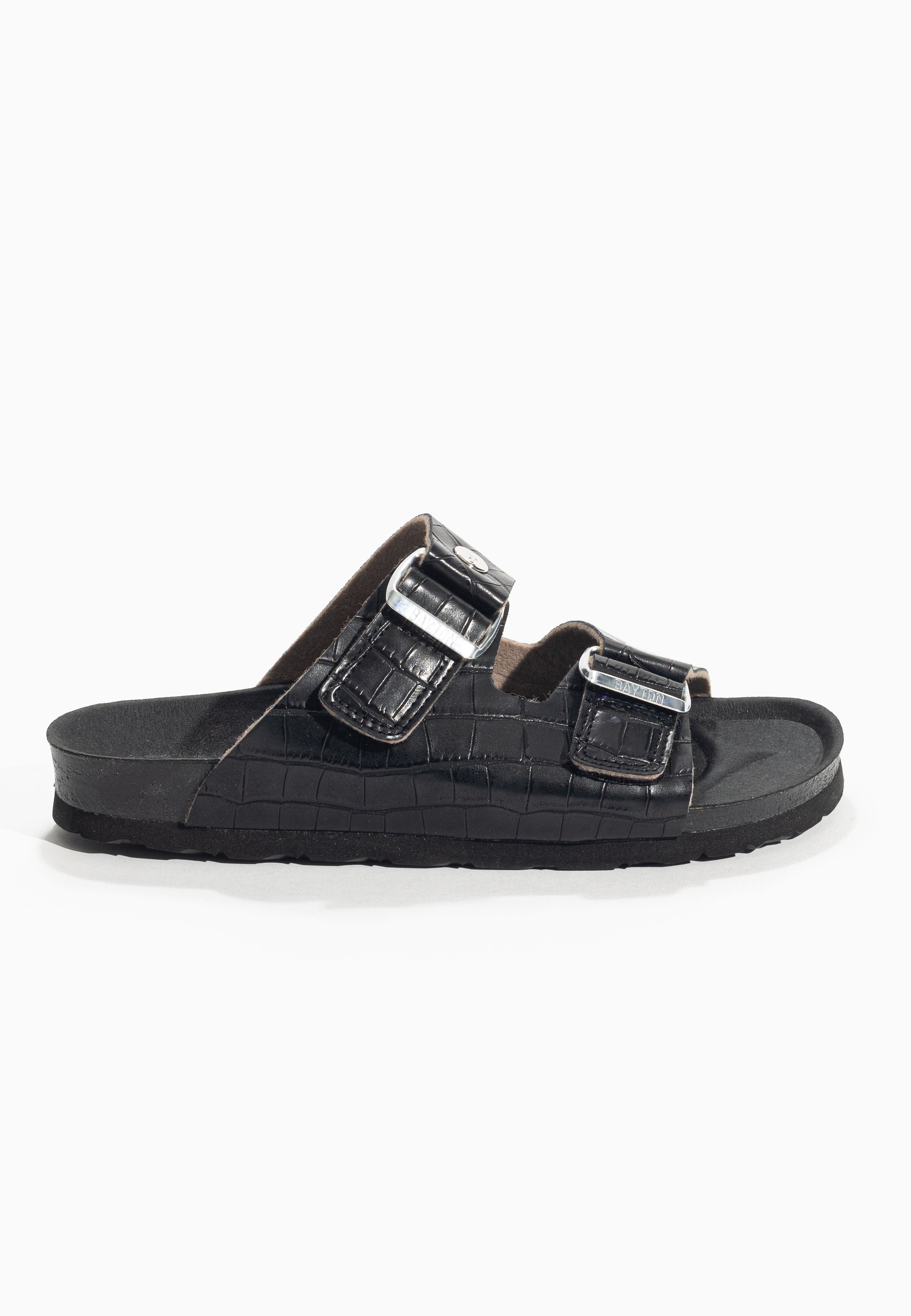 Cezanne Black Sandals