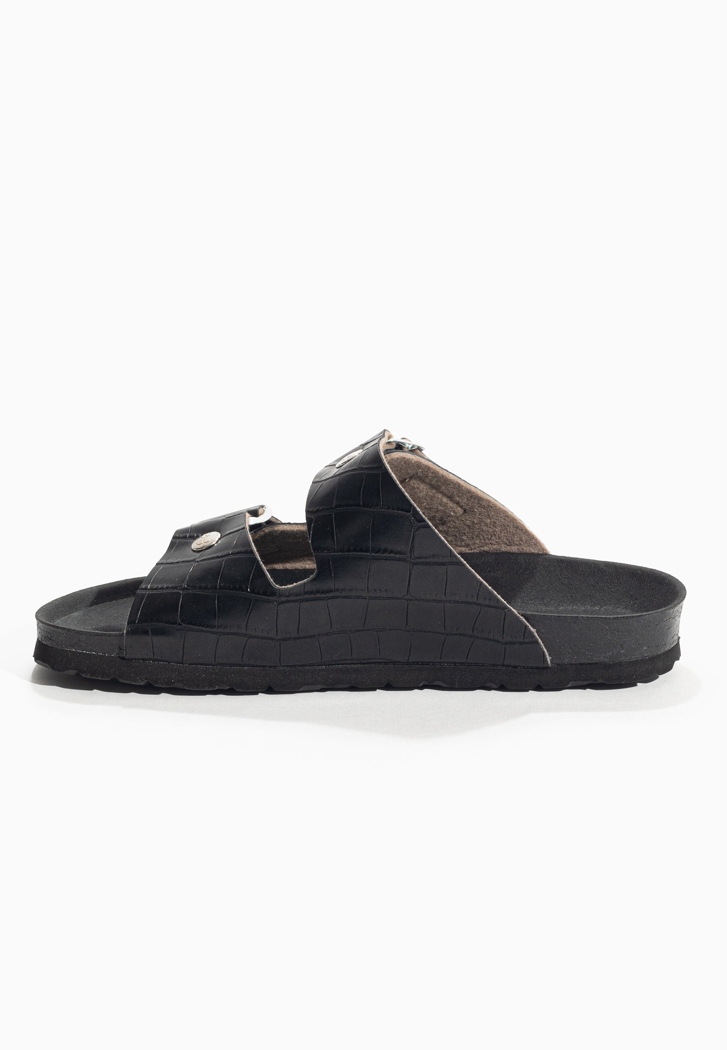 Cezanne Black Sandals