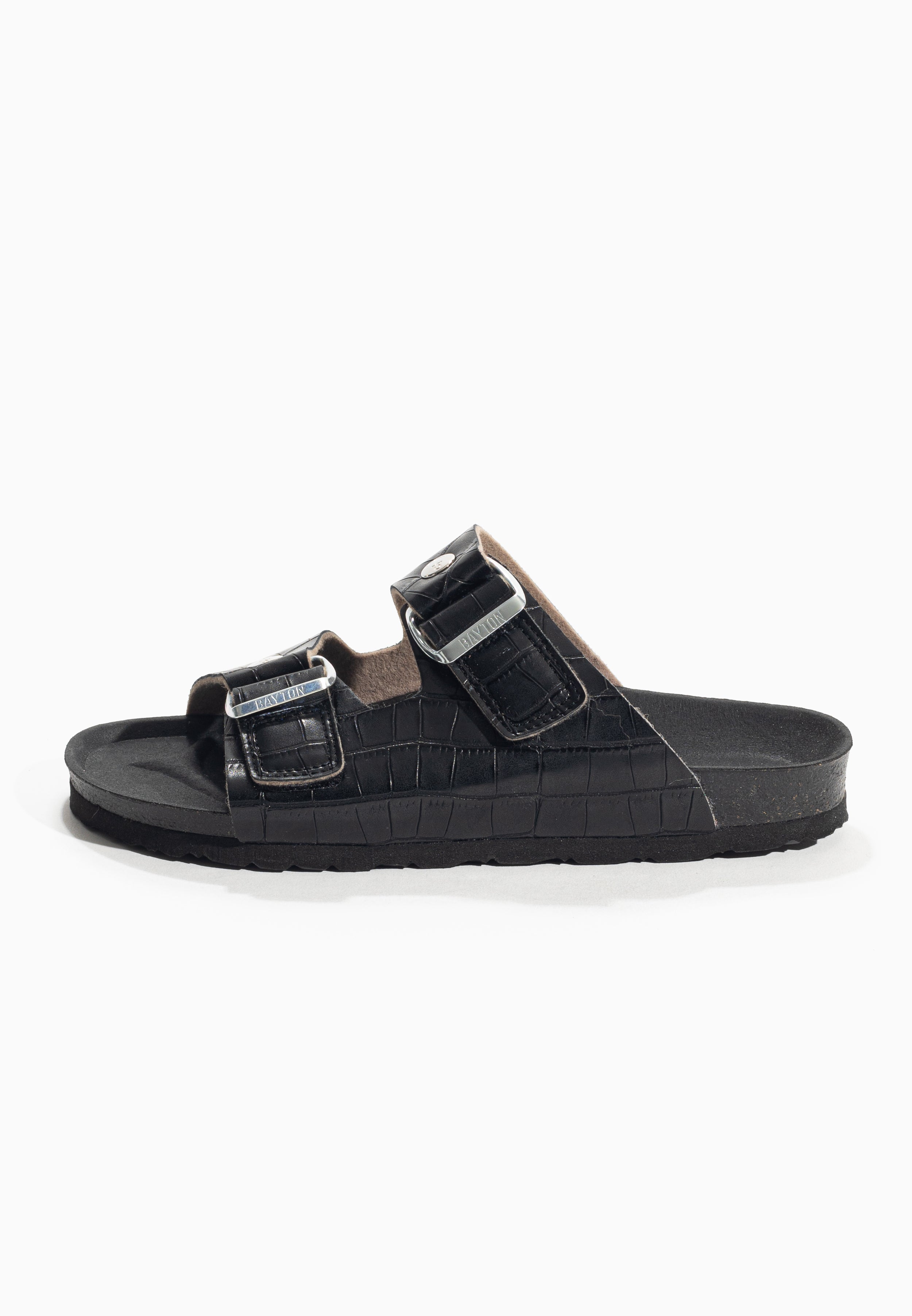 Cezanne Black Sandals