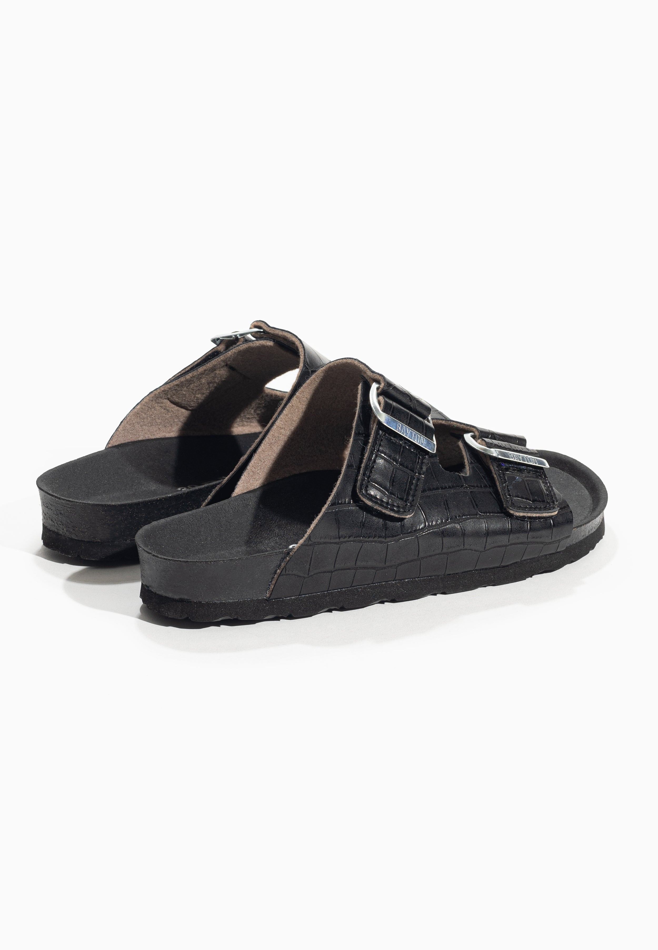 Cezanne Black Sandals